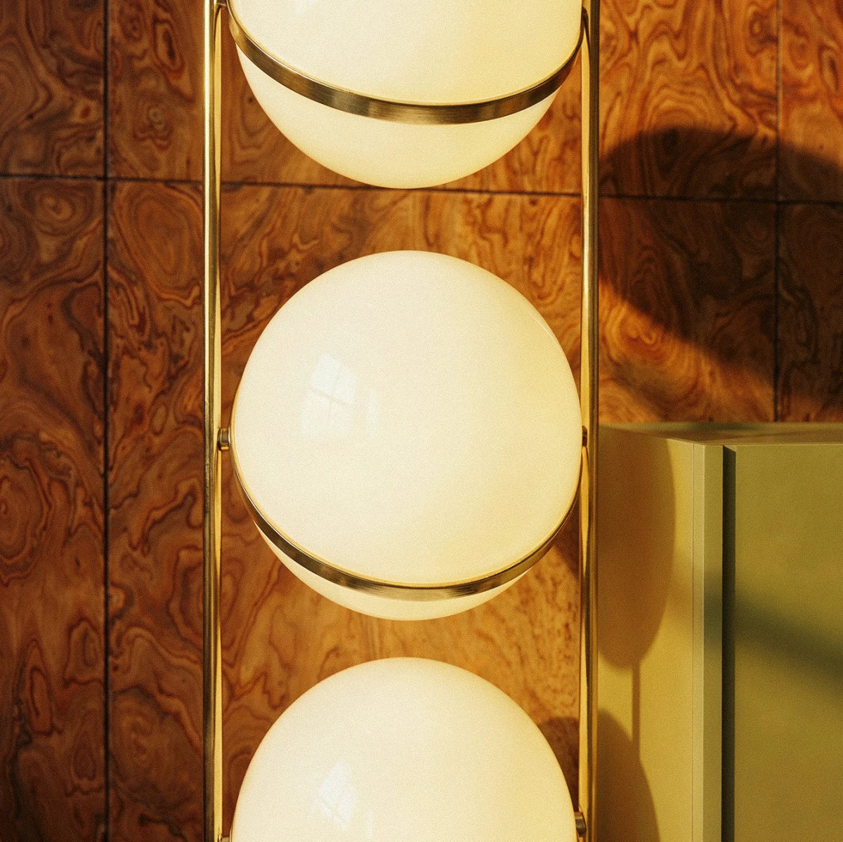 Modern Chrome Tiered Floor Lamp With Layered Circular Shade