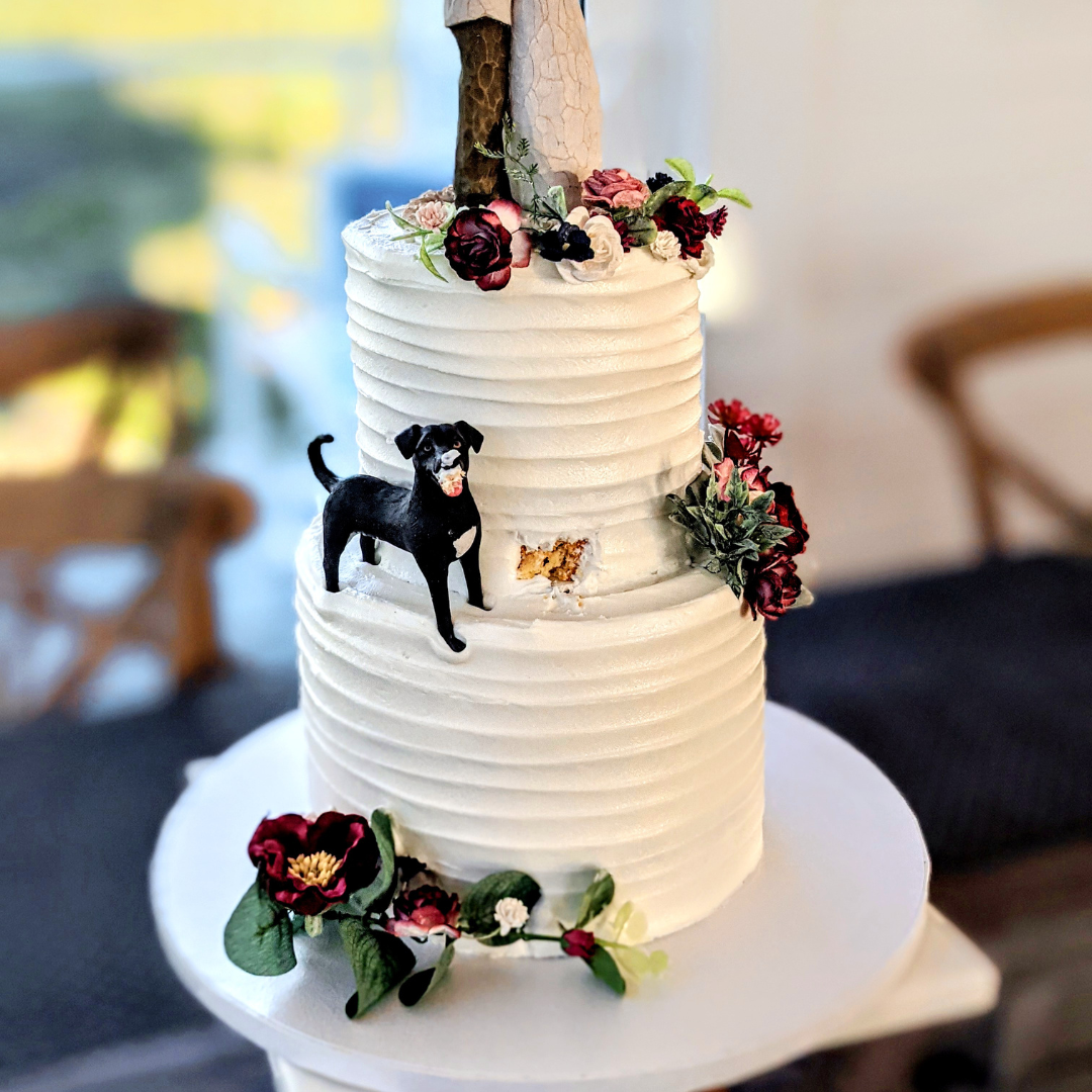 Traditional Buttercream Wedding Cake