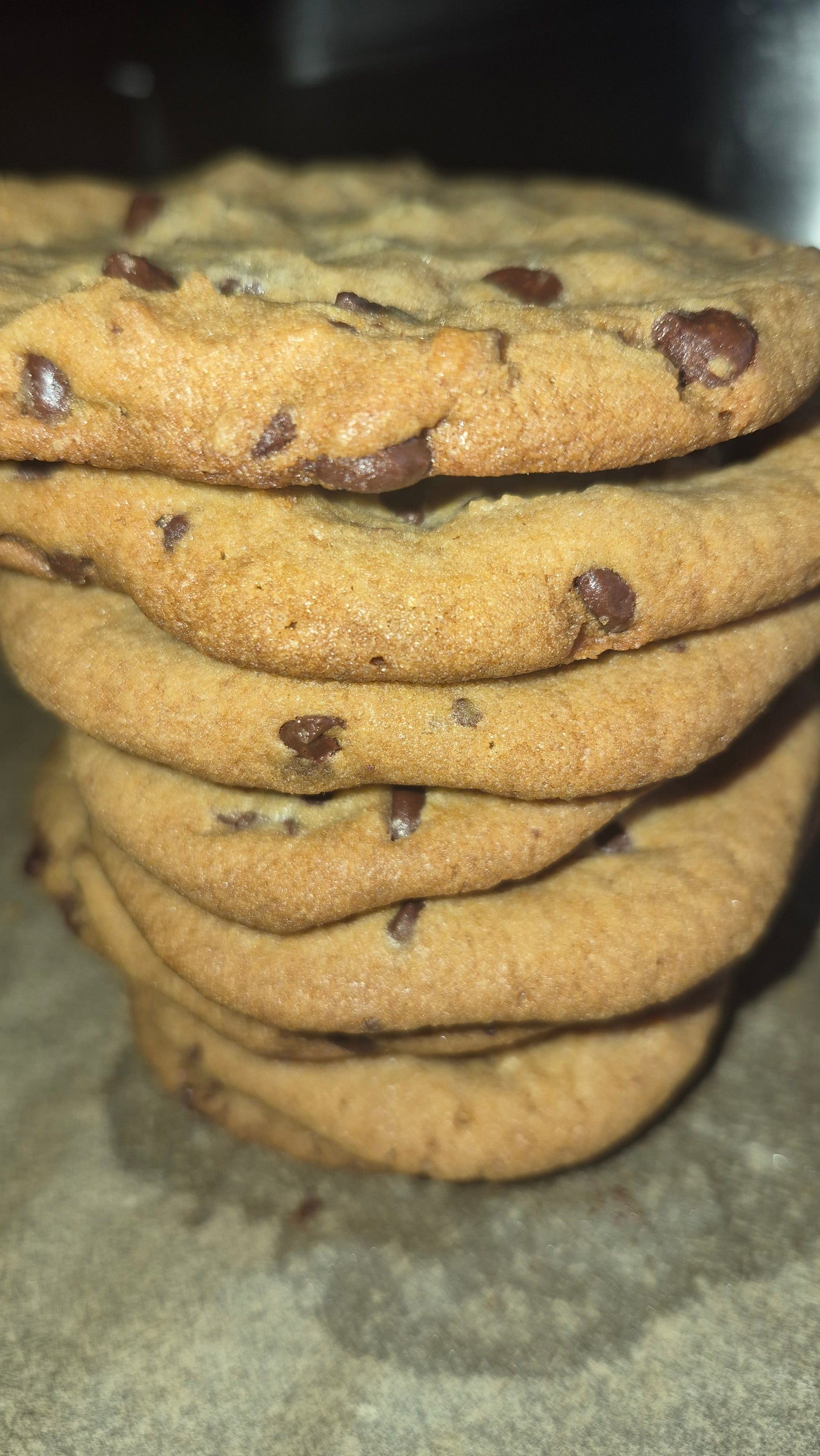 Dozen Giant chocolate Chip Cookies