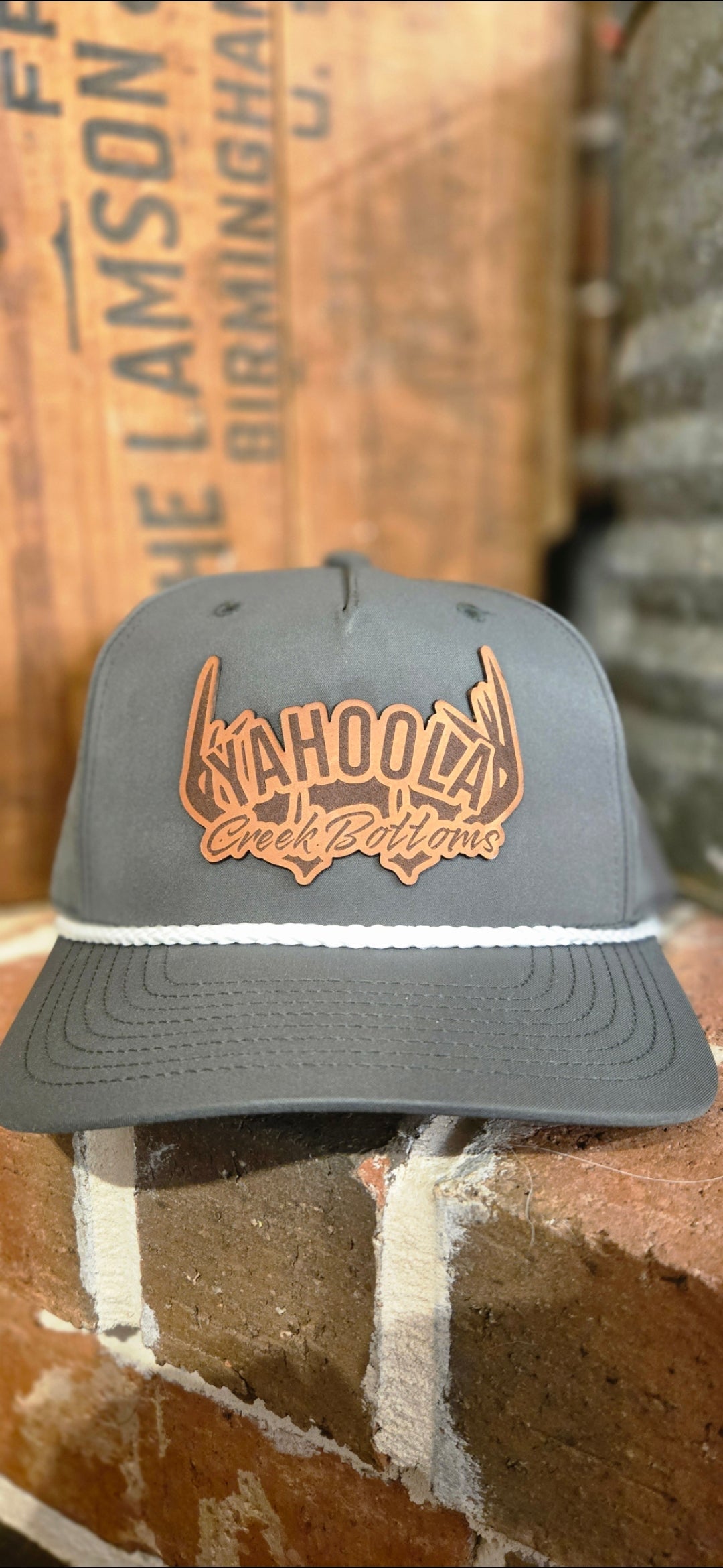 Grey Rope Hat