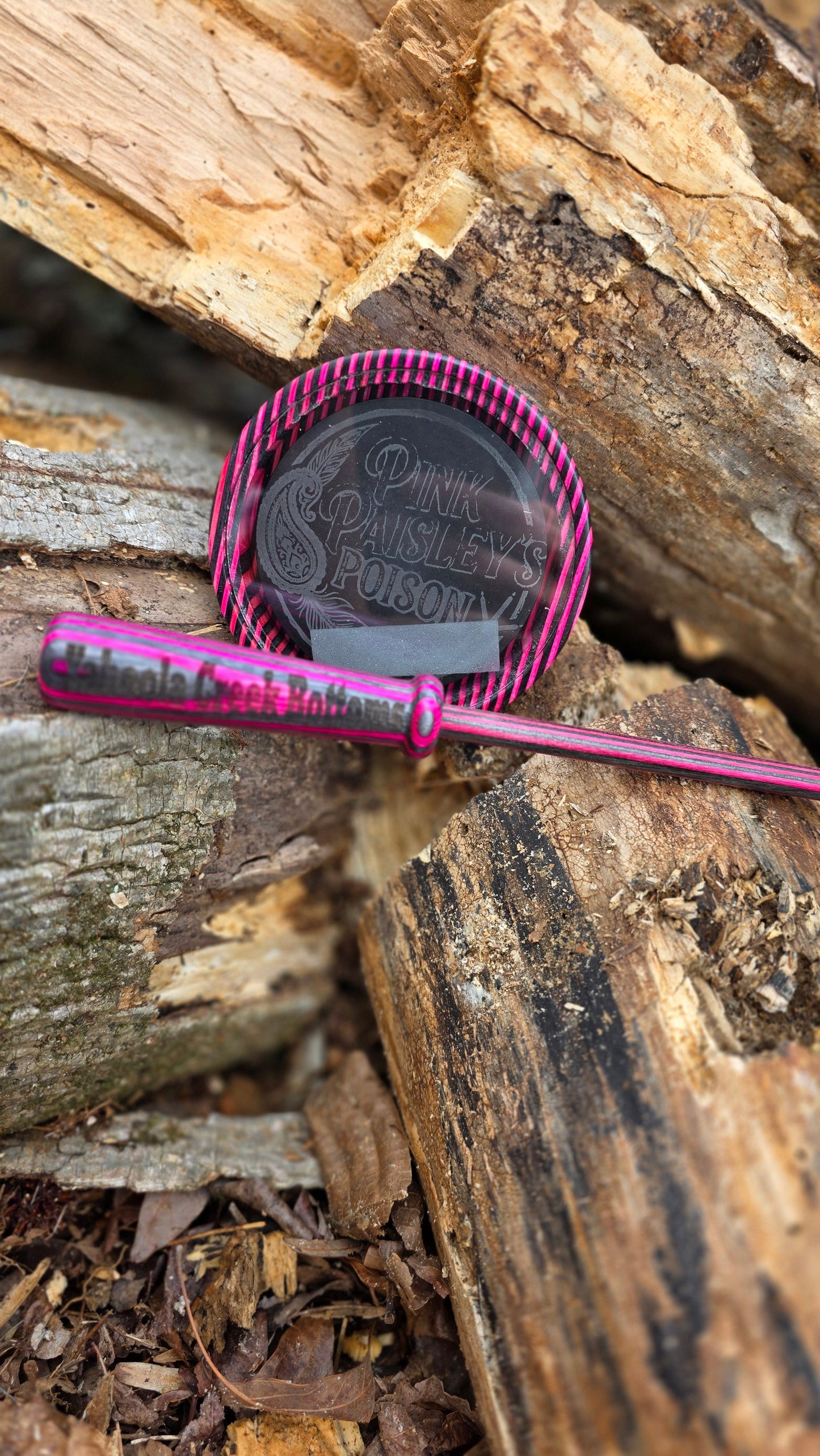 Pink Paisley Poison Pot