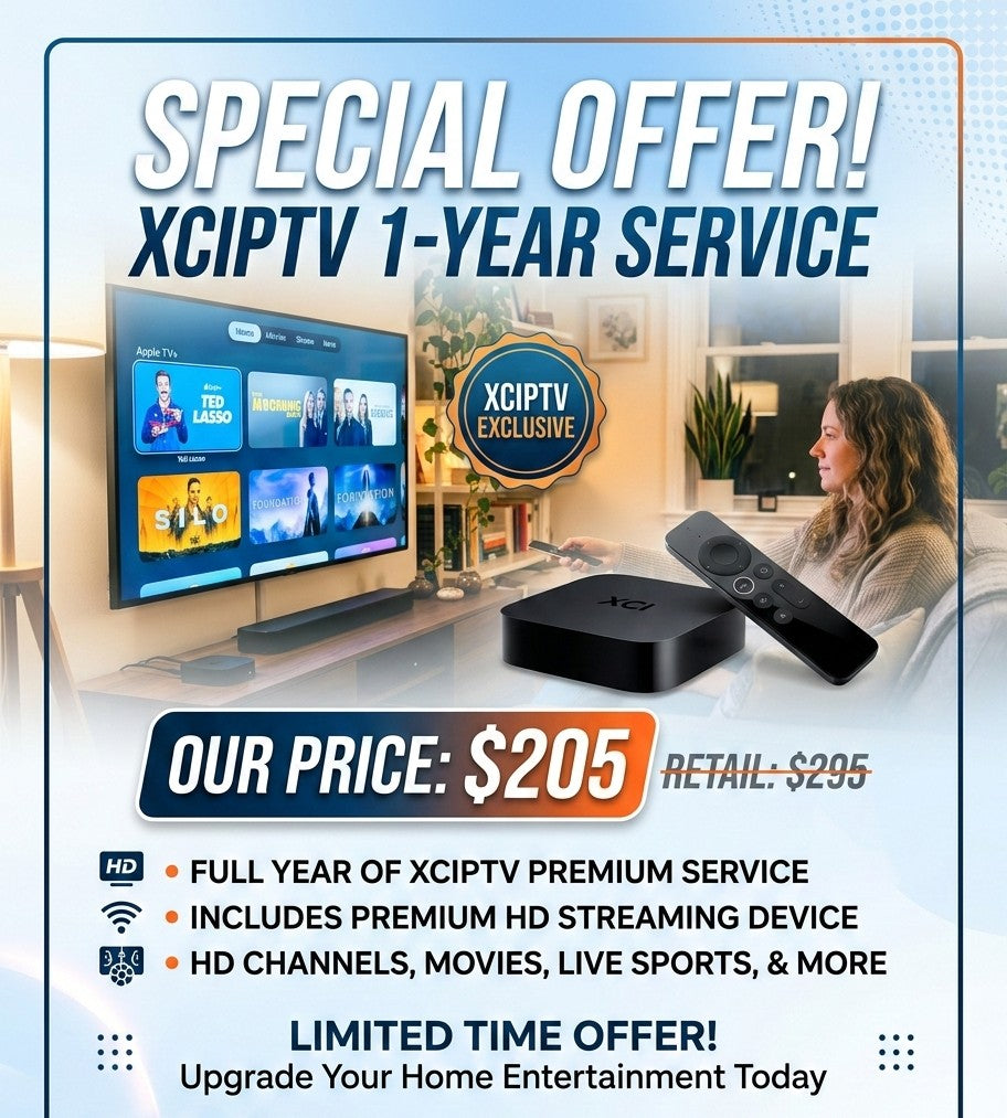 XCIPTV One year with HD Device