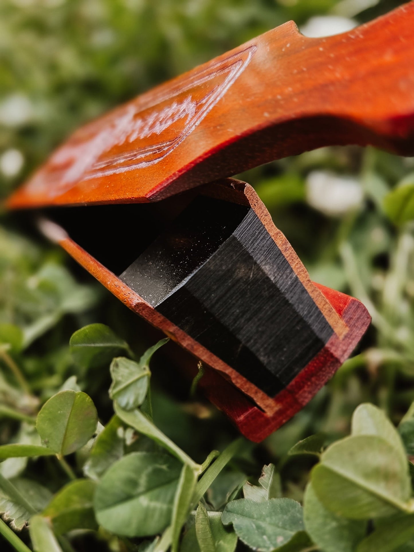 Bloodwood/ Honduran Mahogany/ ebony ends