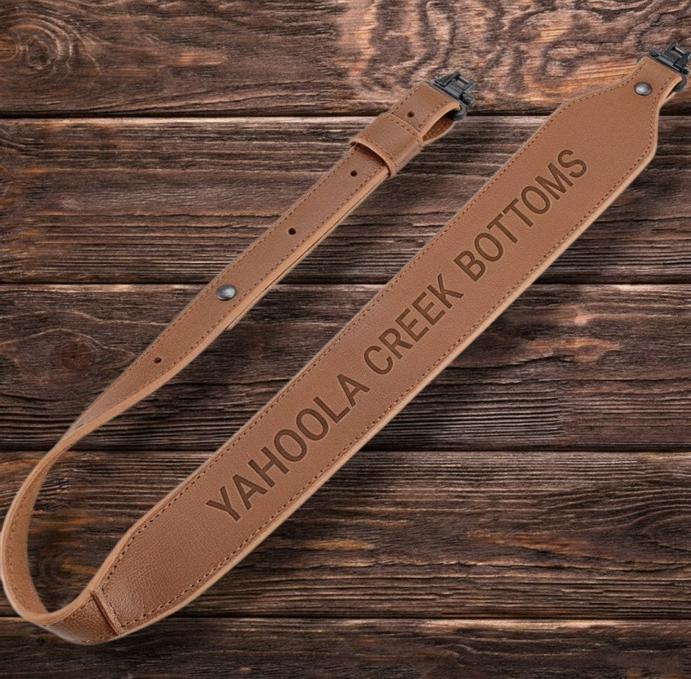 Custom Leather Gun Sling