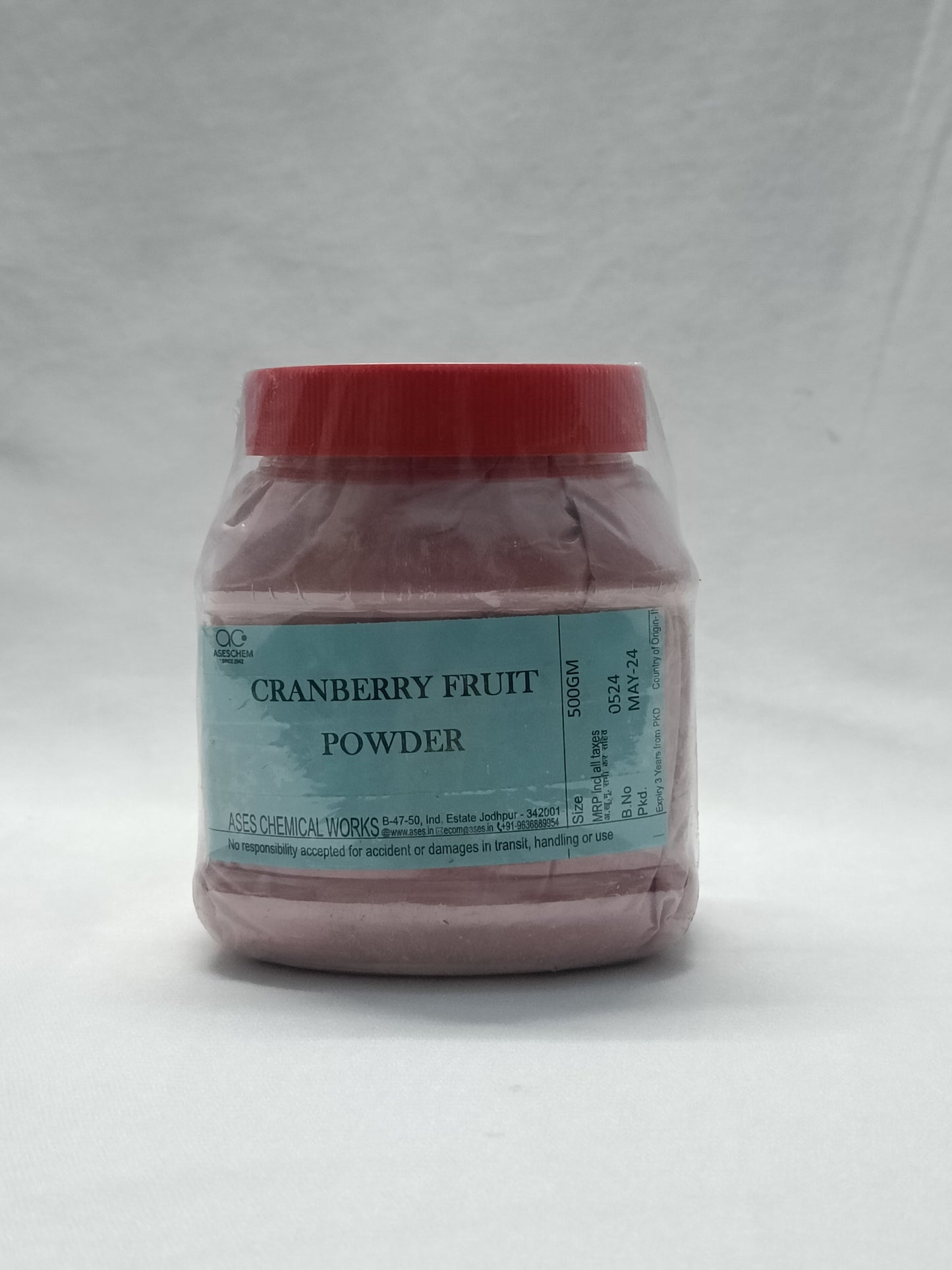 Powder Cranberry Fruit Spray Dried Edible