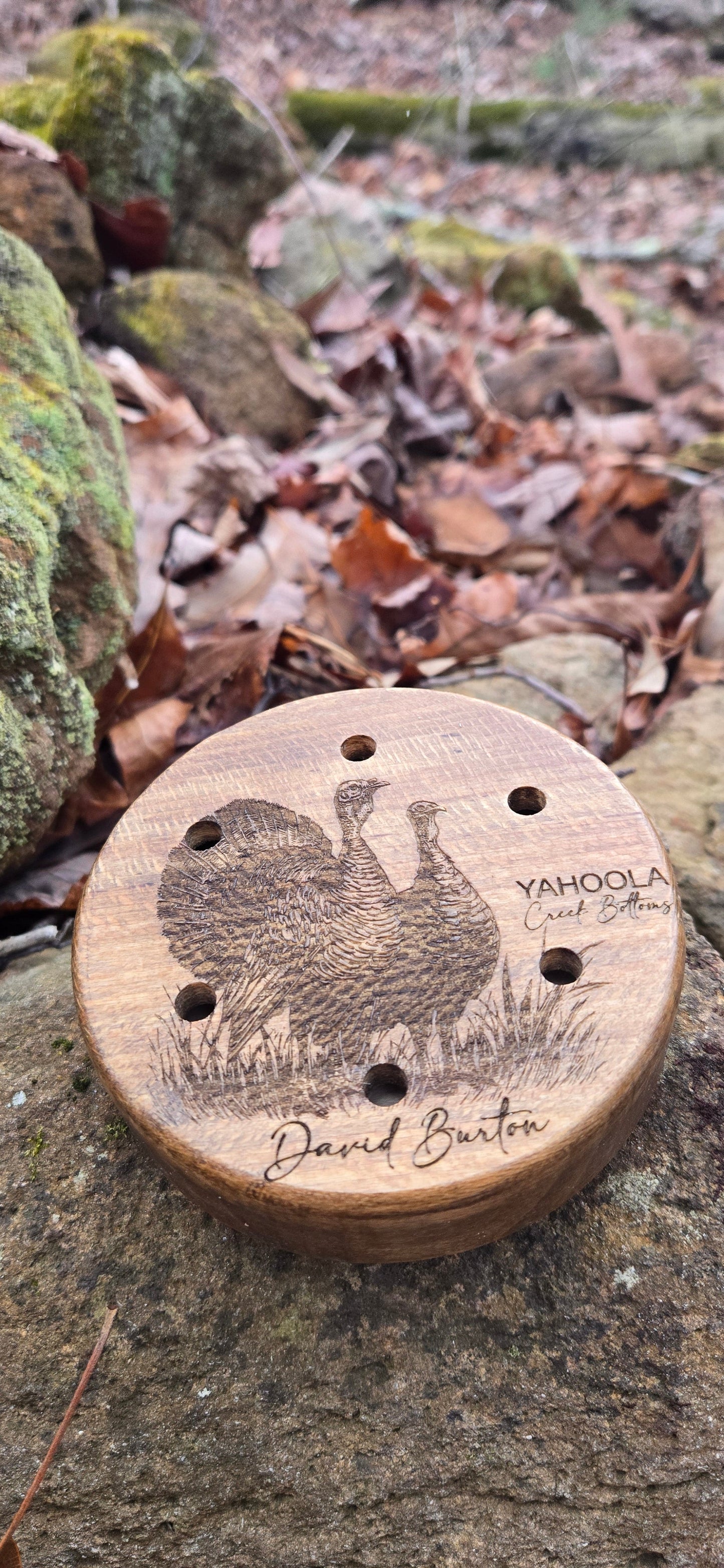 Slightly spalted sycamore pot call