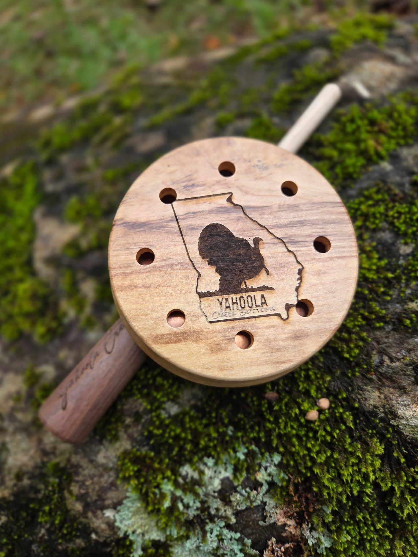 3.5" Spalted Maple Red slate