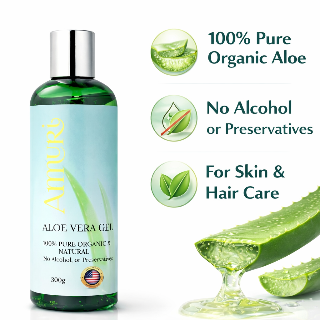 Ammuri Organic Aloe Vera Gel 300g