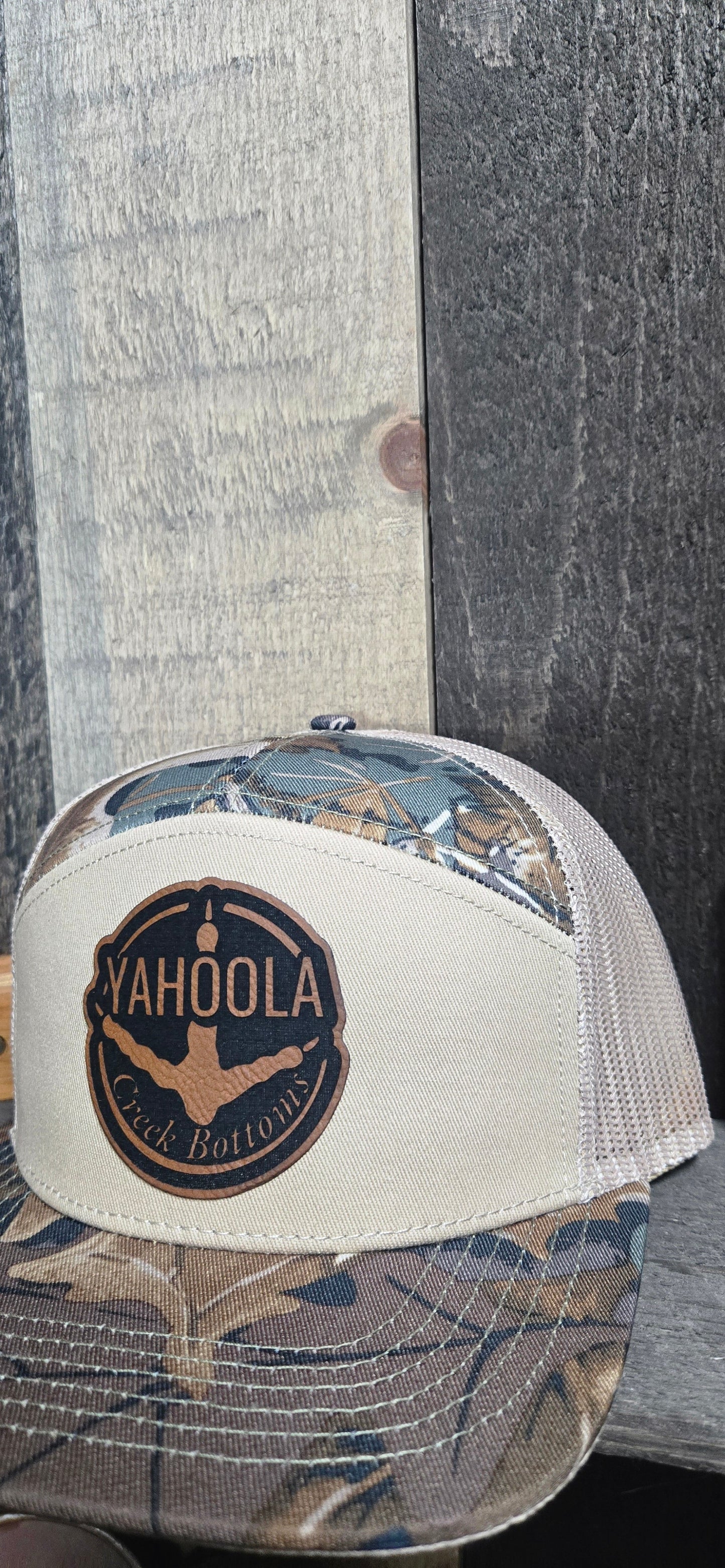 Camo 7 panel YCB logo