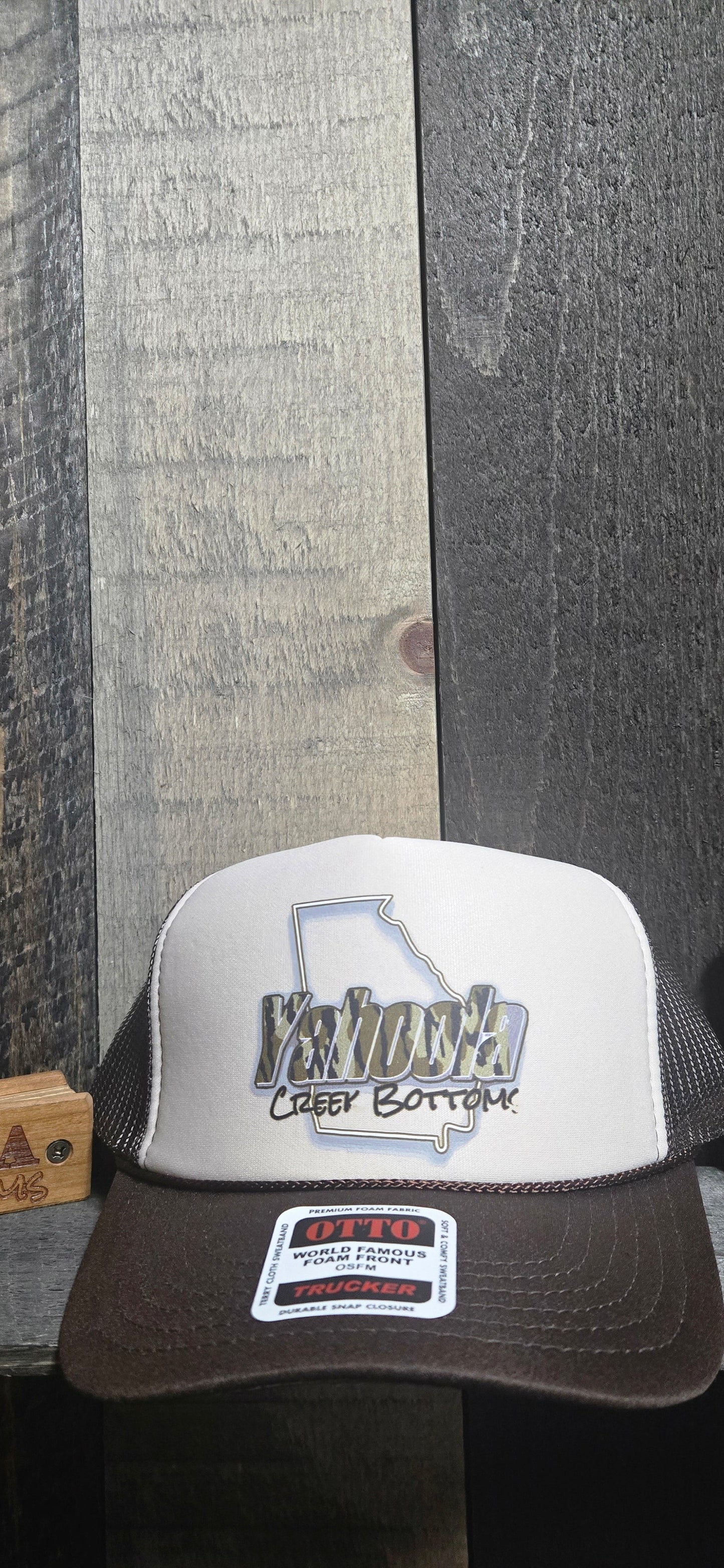 Old-school Rope foam trucker rope hat