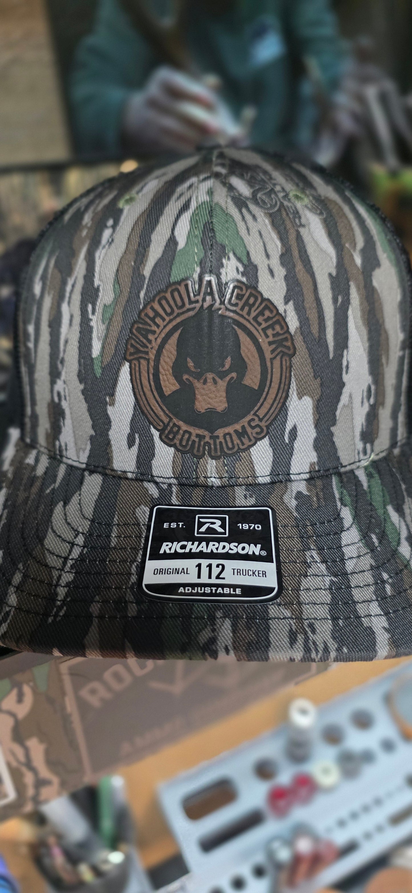 Realtree Original Richardson 112 duck logo