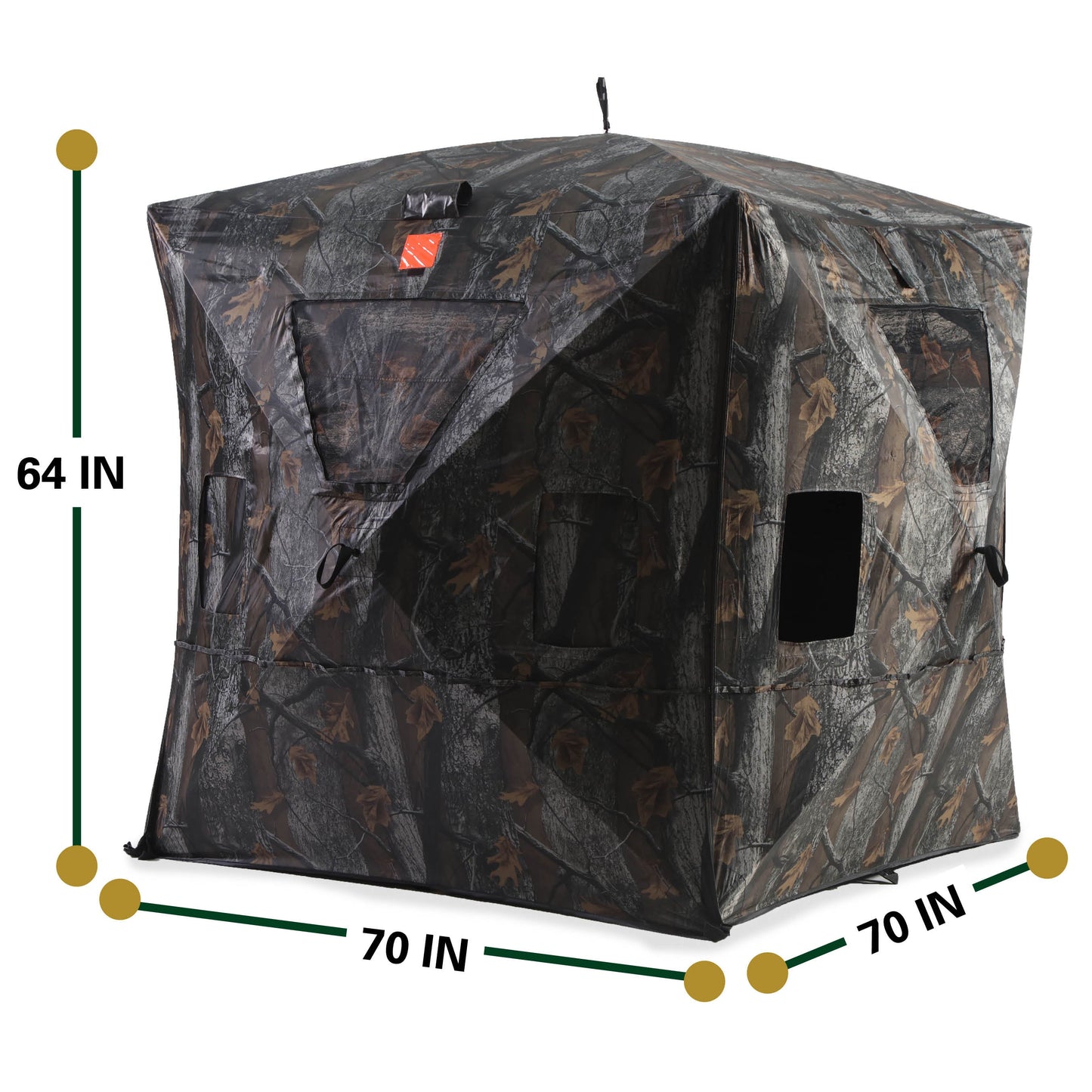 Rukket Sports Deluxe Pop-Up Hub Style Hunting Blind