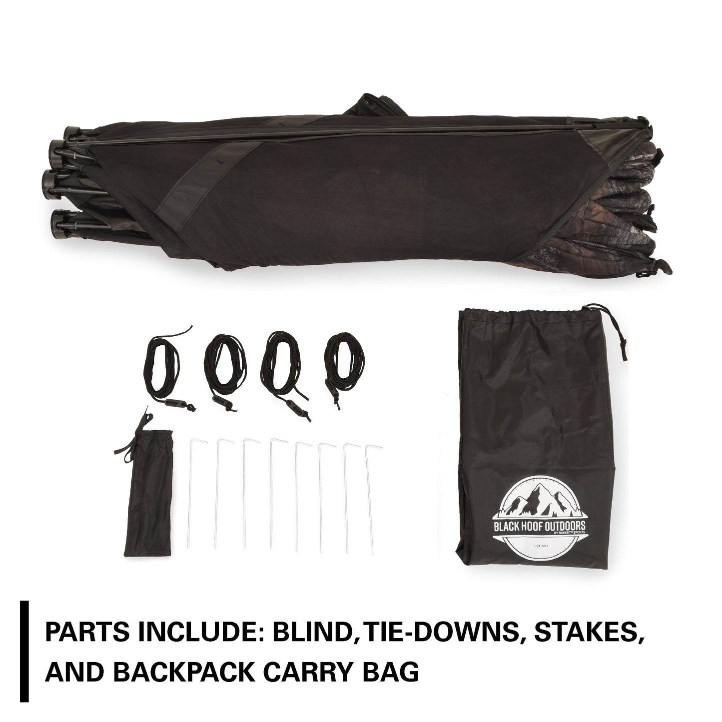 Rukket Sports Hunting Blind 360° View Pop-Up Hub Style