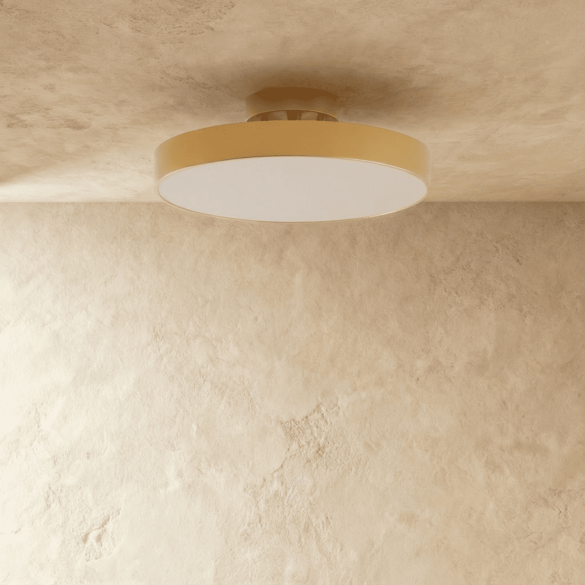 Modern Iron Flush Mount Ceiling Light LED Light With Wide Voltage Compatibility