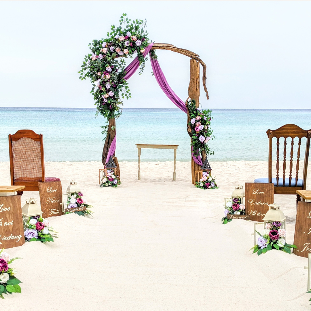 Ceremony Decor Package (with Seating)