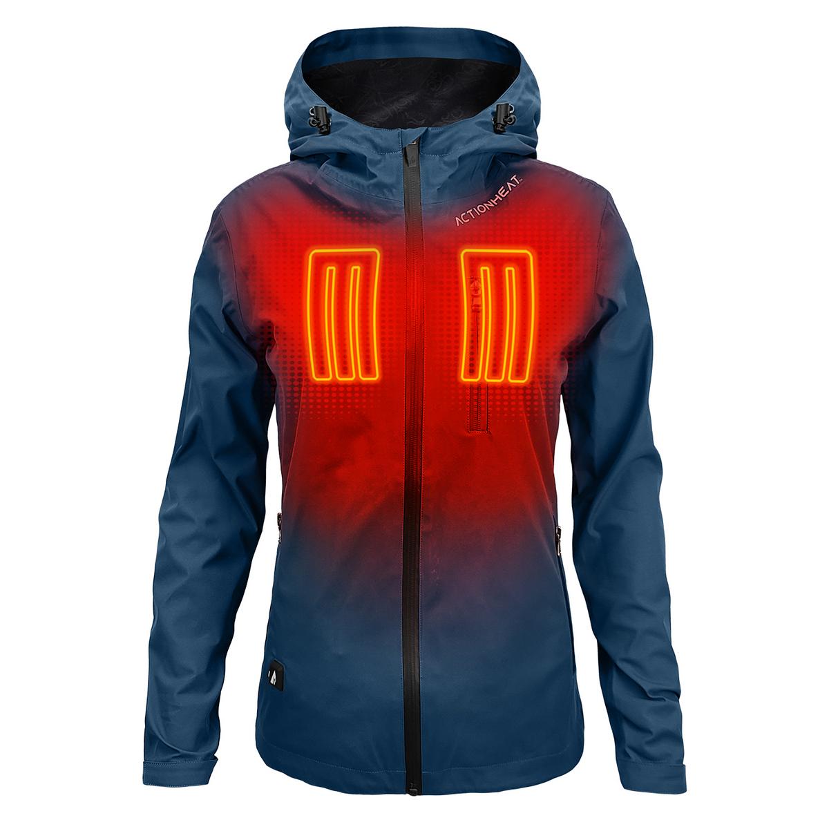 ActionHeat 5V Women's Waterproof Heated Rain Jacket
