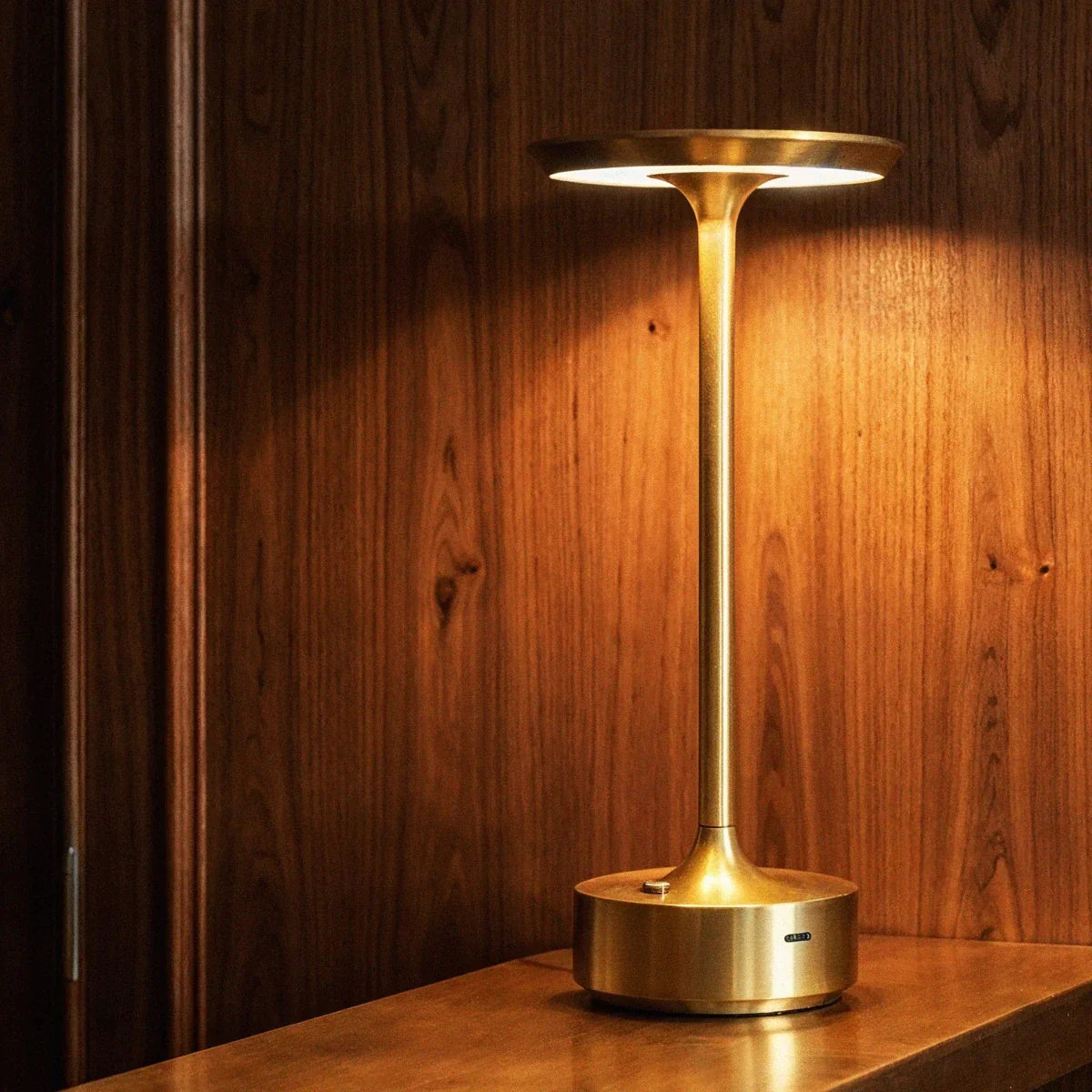 Modern Iron Art Table Lamp LED Light With Acrylic Shade