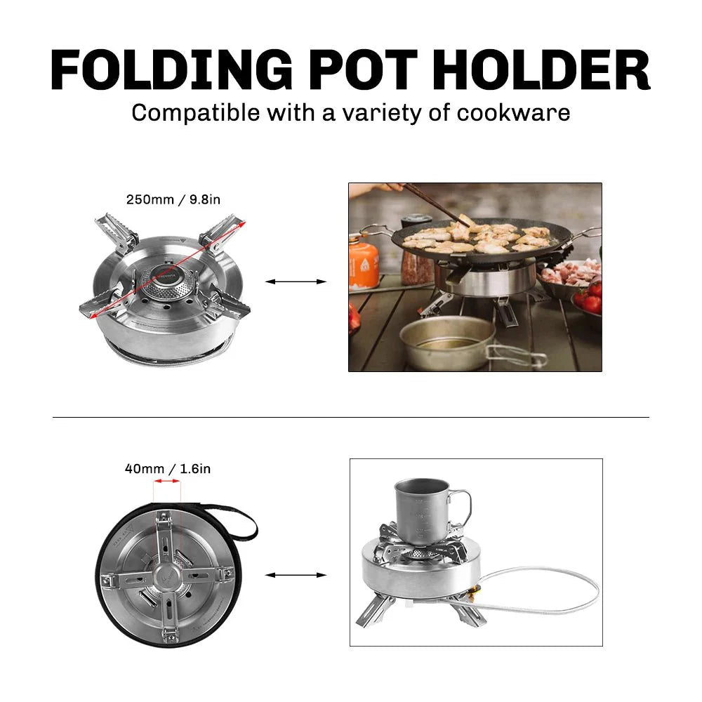 Saturn Gas Stove with Preheat Tube