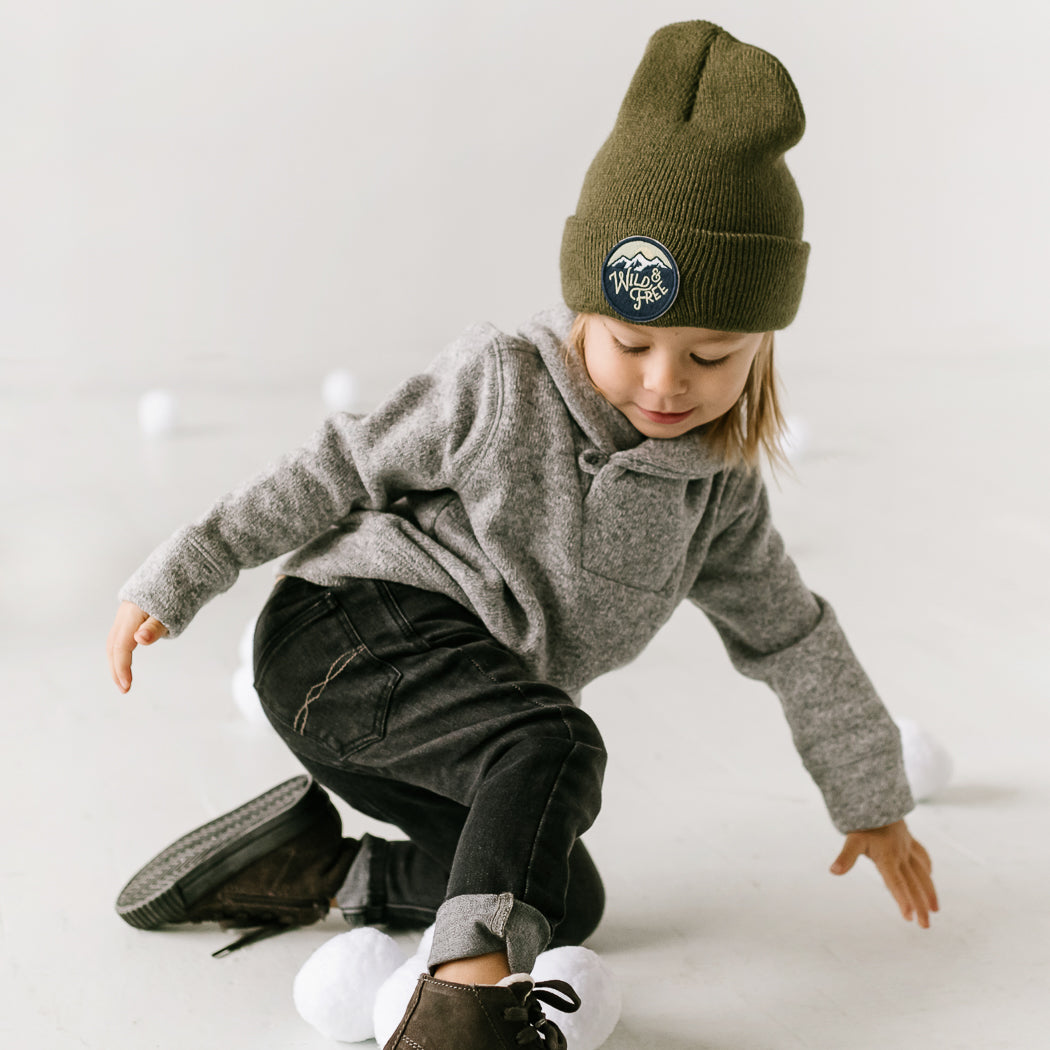 Wild & Free Moss Infant/Toddler Beanie
