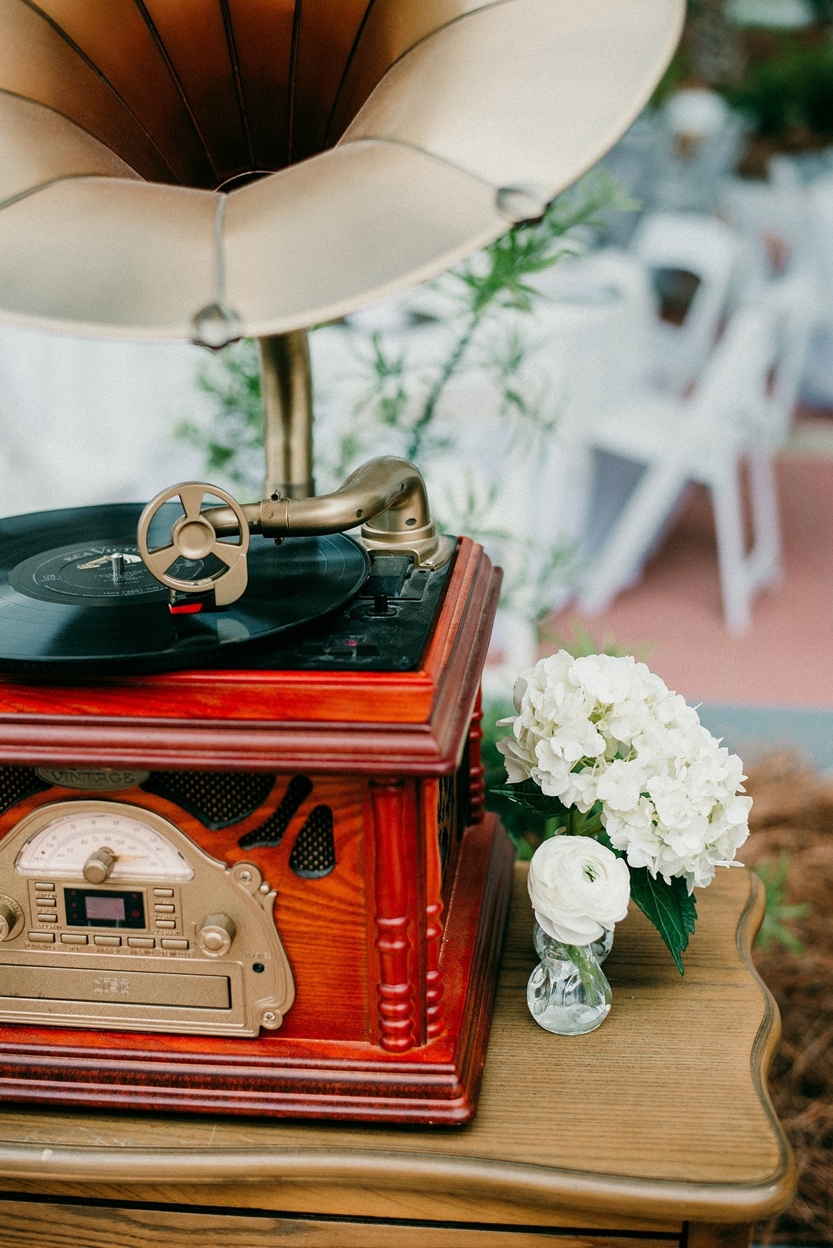 Vintage Inspired Gramophone