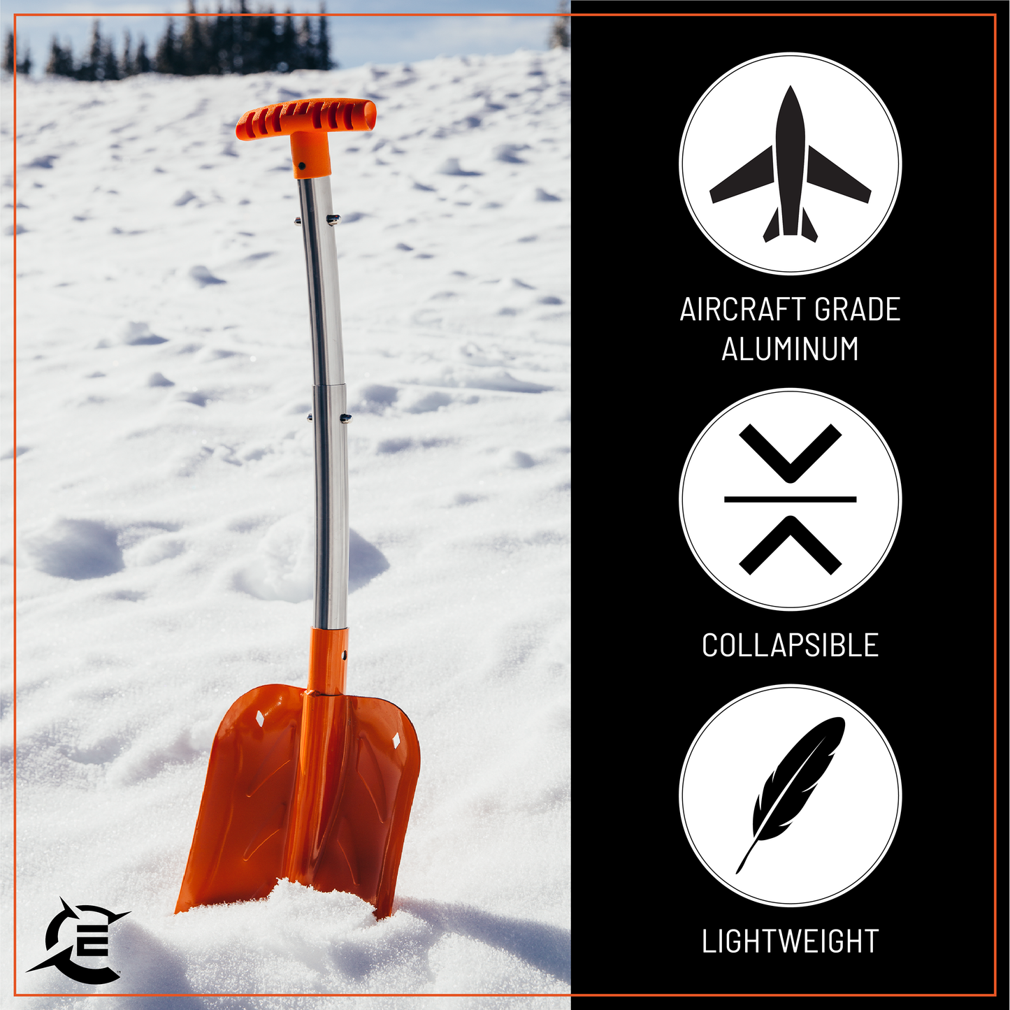 Expedition Emergency Snow Shovel - Collapsible