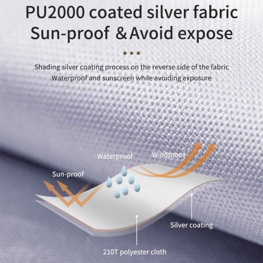 Naturehike NH21ZP005 Shower changing tent - brown