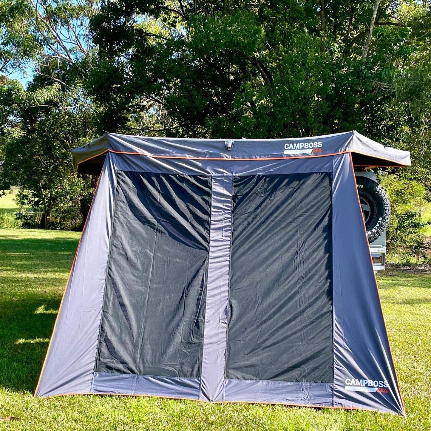 Campboss 270XL Single Awning Wall