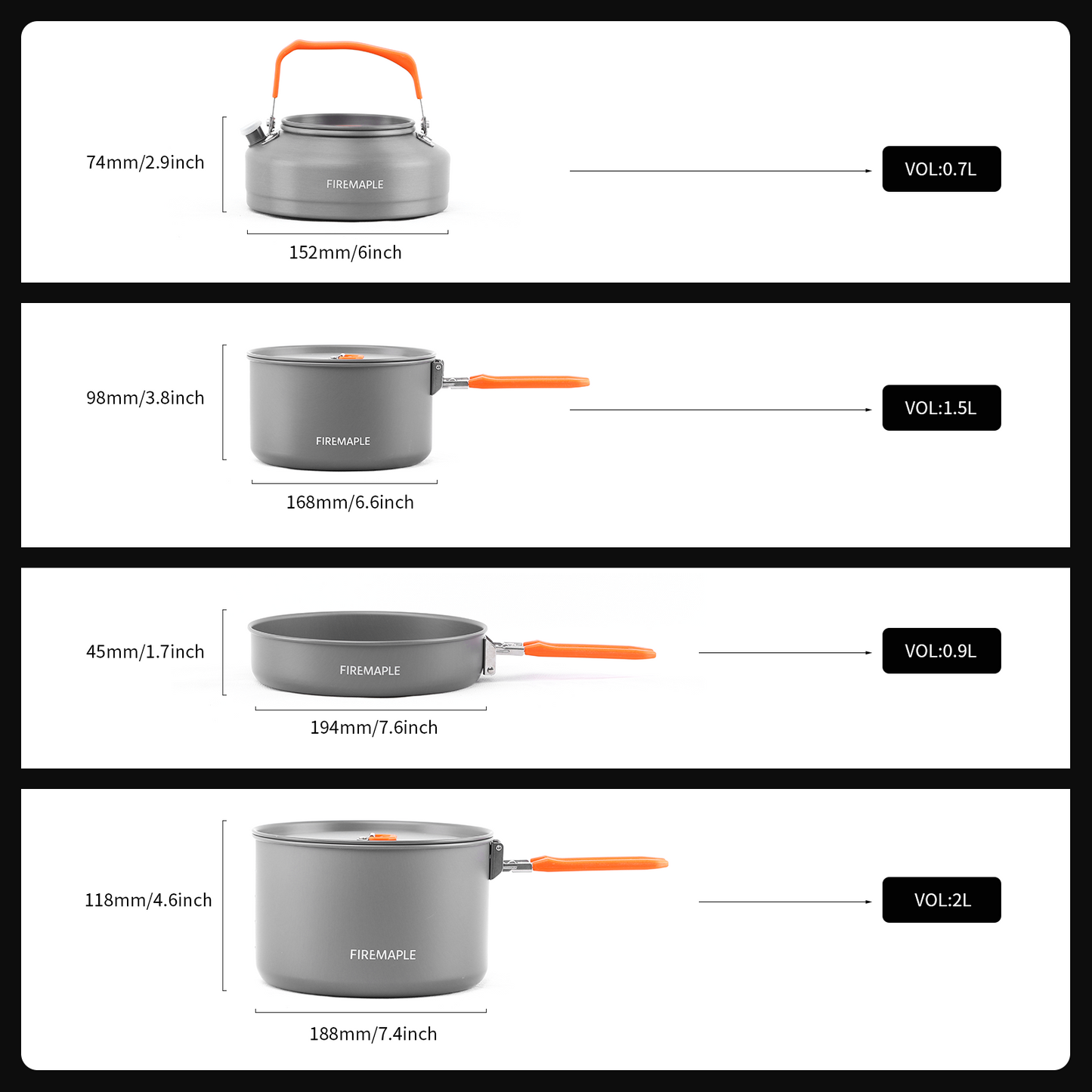Feast 4 Aluminum Cookware