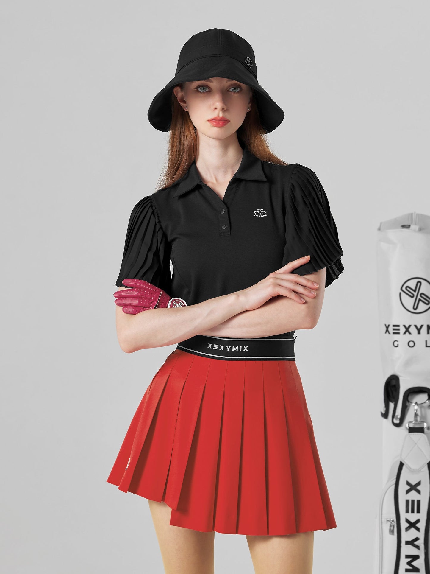 Unbalanced Pleats Culotte Skirt 2.0