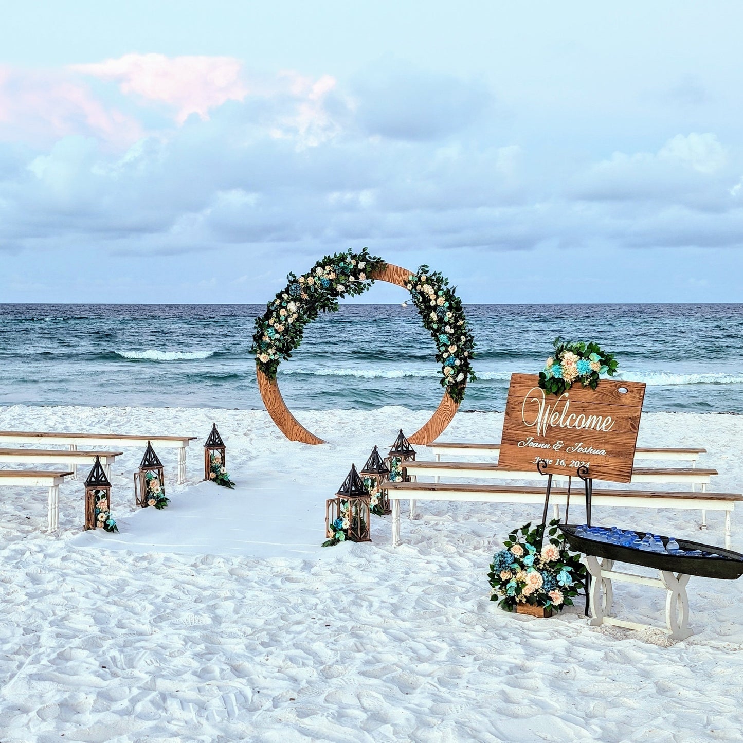 Spindle Leg Bench Rental