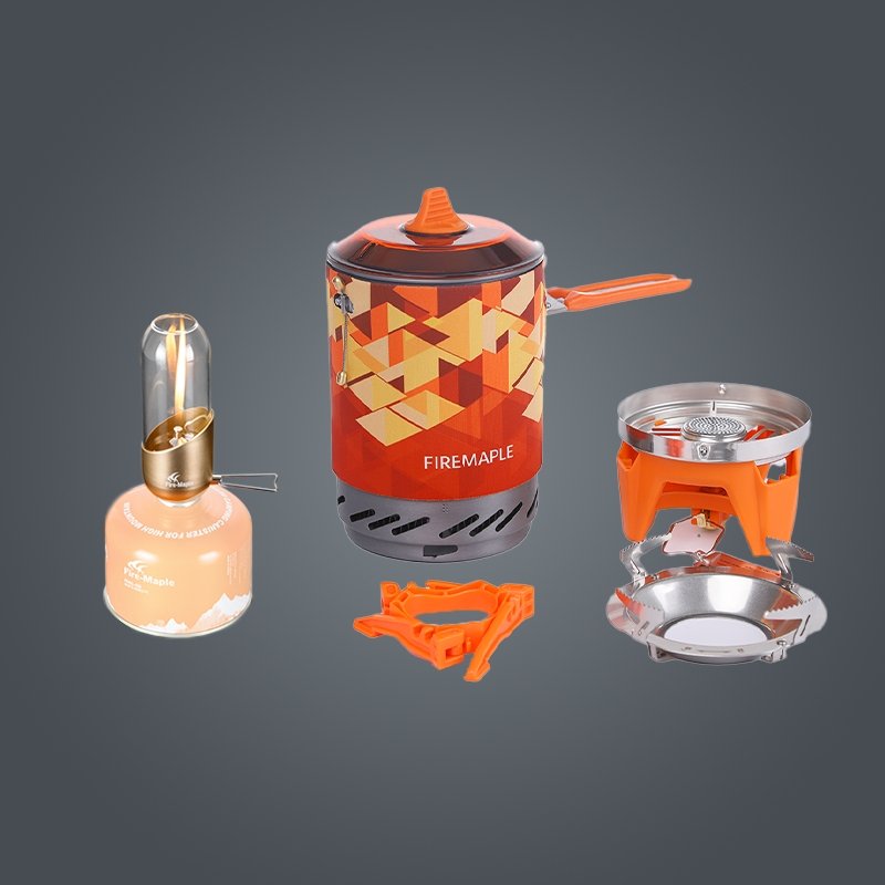 Star X2 & Orange Gas lantern Set