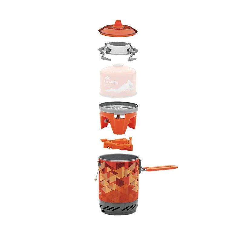 Star X2 & Orange Gas lantern Set