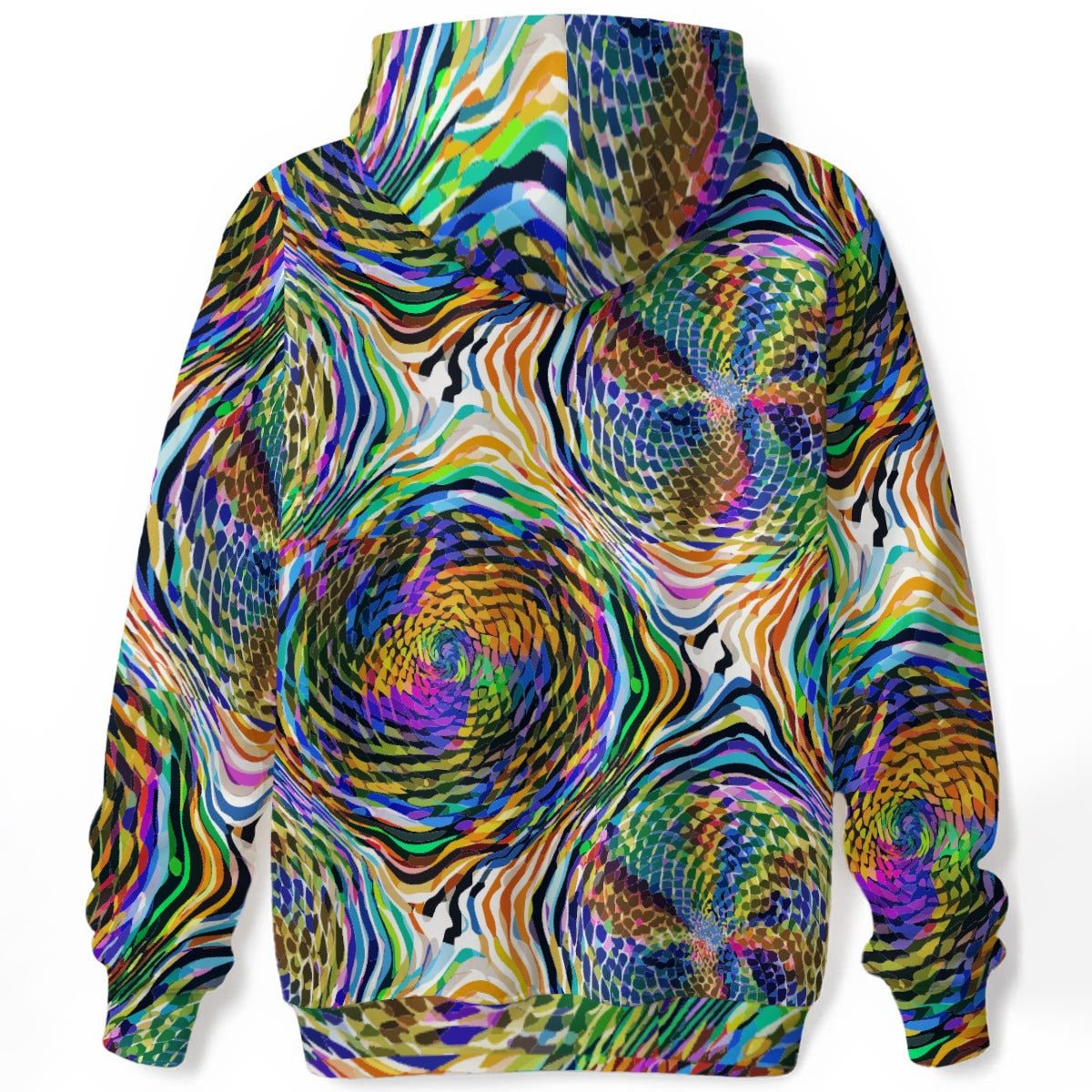 Starry Night Hoodie — All-Over Print Cotton Pullover