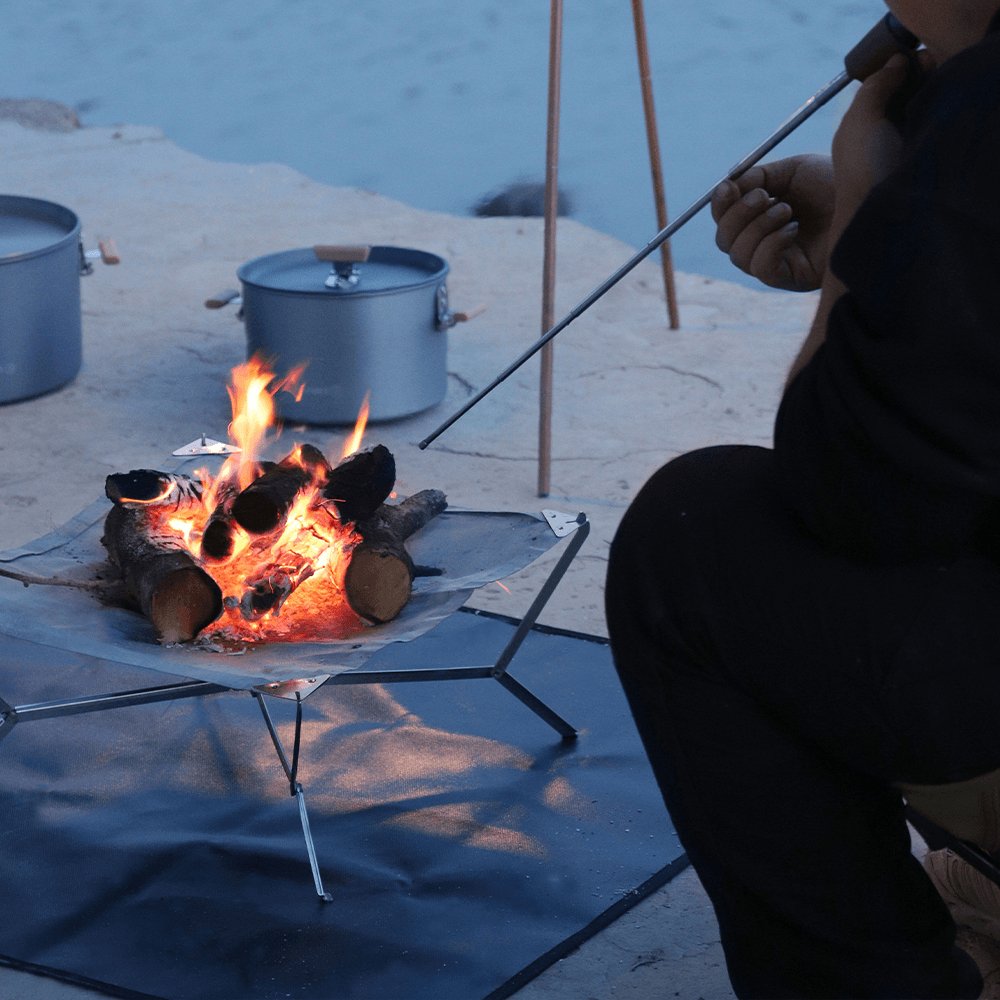 Sunset Ultralight Foldable Fire Pit Grill