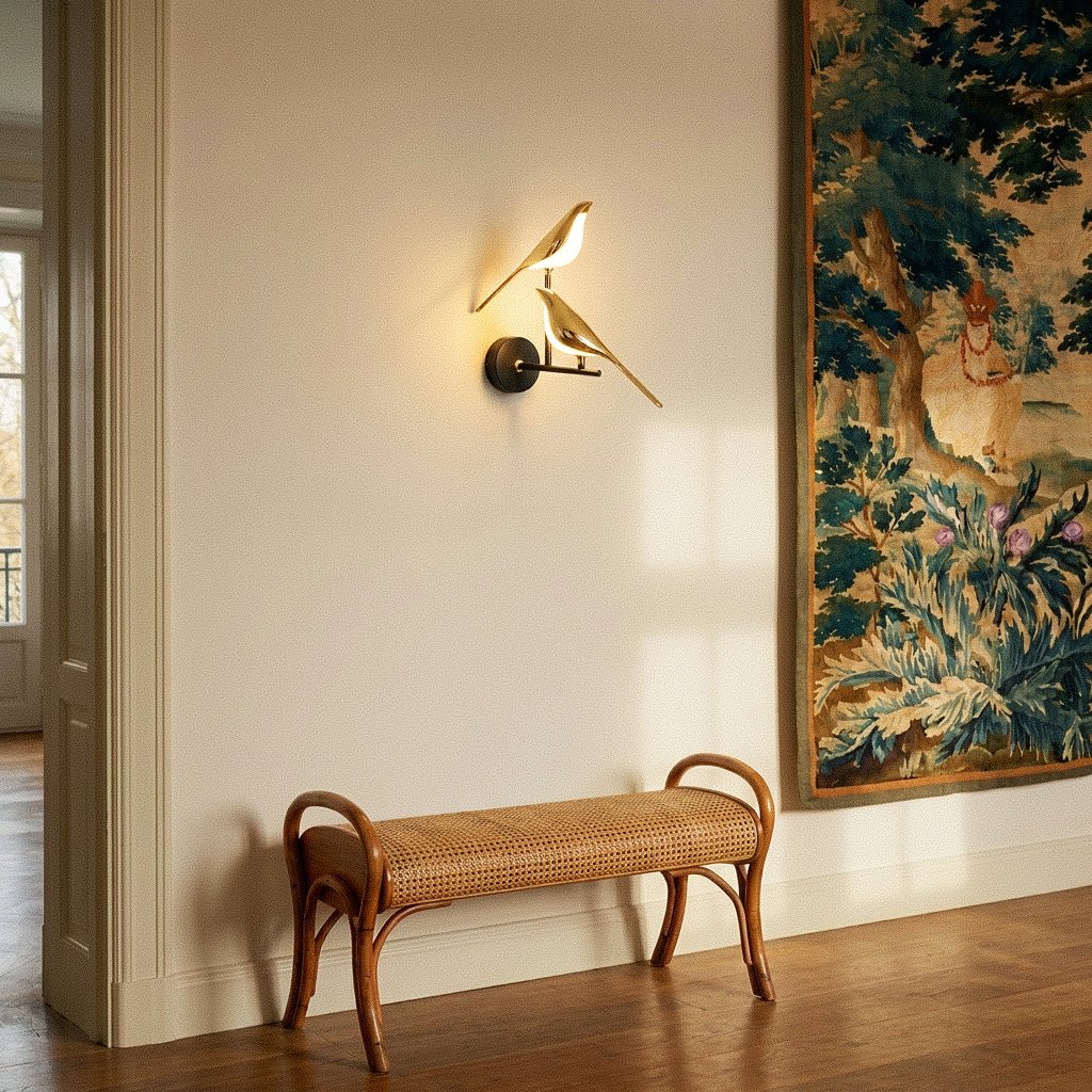 Modern Swallow Wall Light LED Light With Acrylic Diffuser
