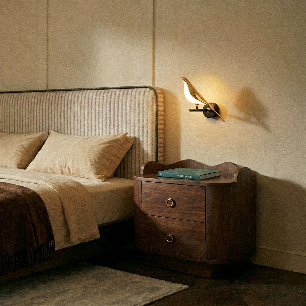 Modern Swallow Wall Light LED Light With Acrylic Diffuser