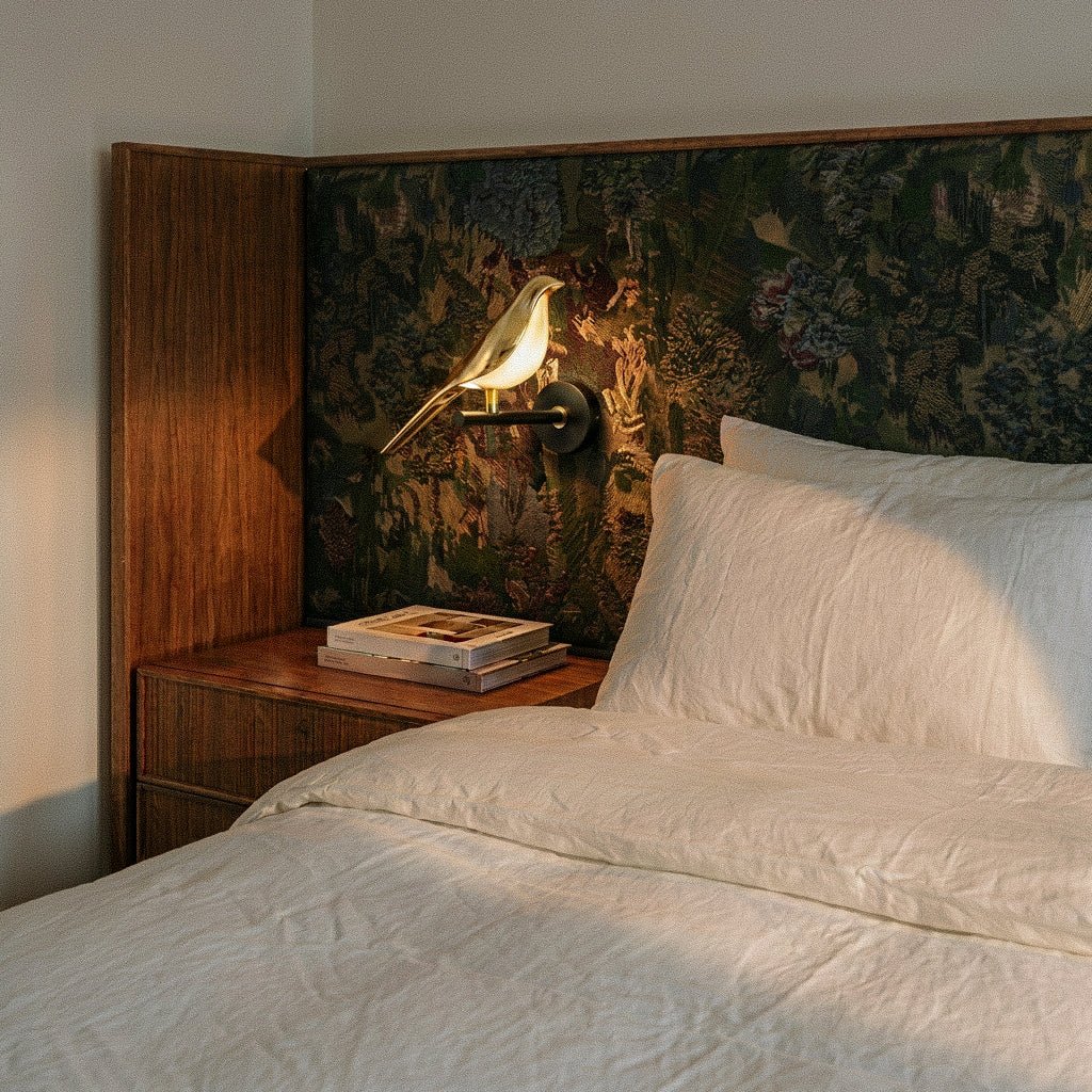 Modern Swallow Wall Light LED Light With Acrylic Diffuser