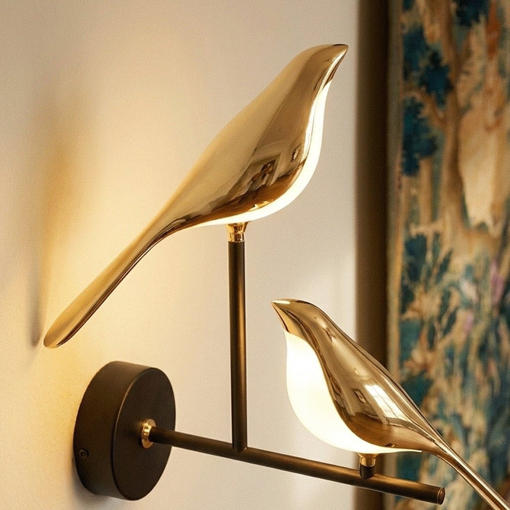 Modern Swallow Wall Light LED Light With Acrylic Diffuser