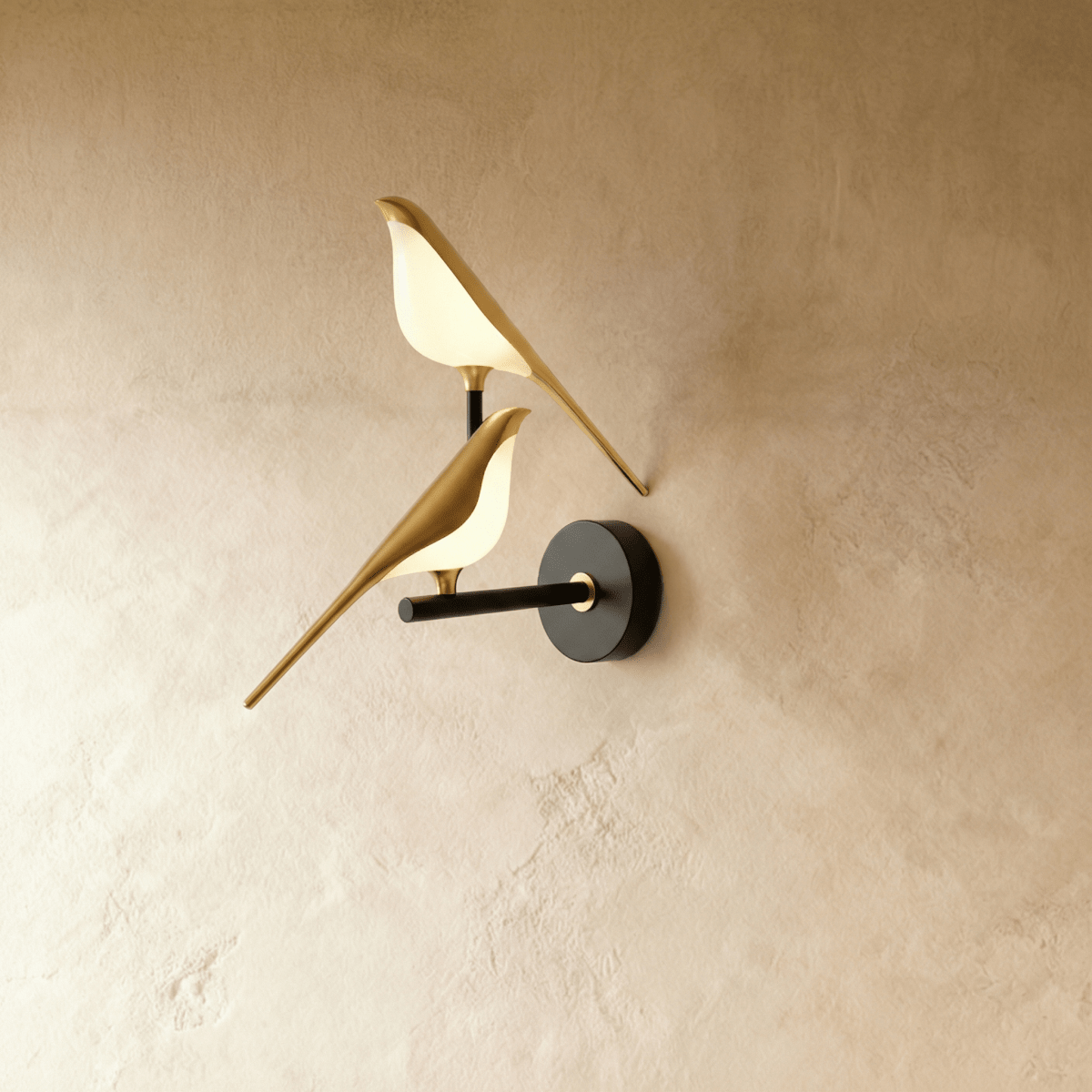 Modern Swallow Wall Light LED Light With Acrylic Diffuser