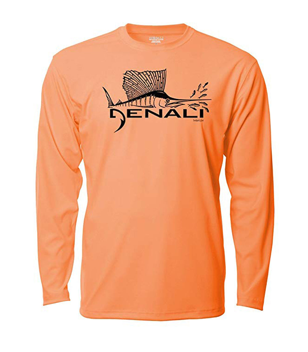 Denali Sailfish Logo: Long Sleeve ProtectUV® Sun Protective Shirt