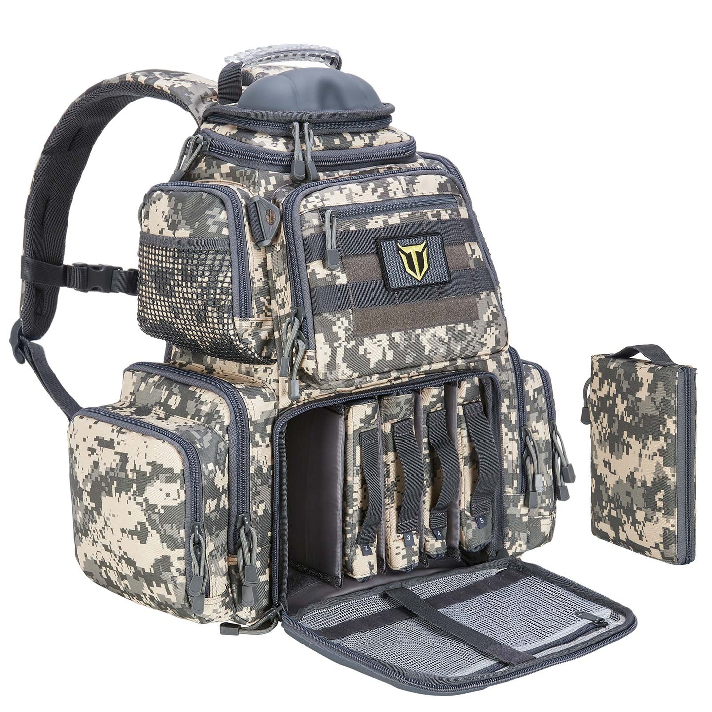 TideWe Tactical Range Backpack Bag Carrier Range Pack