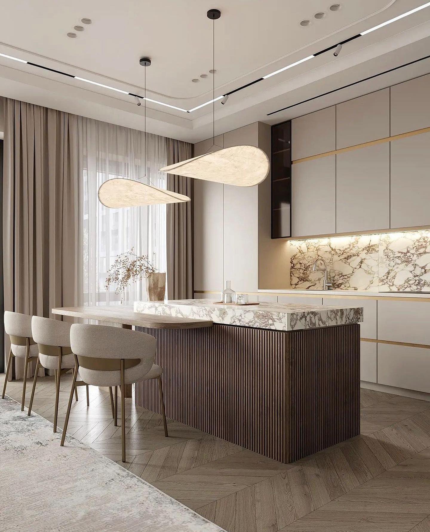 Minimalist Soft Shade Pendant Lights With Diffused Glow