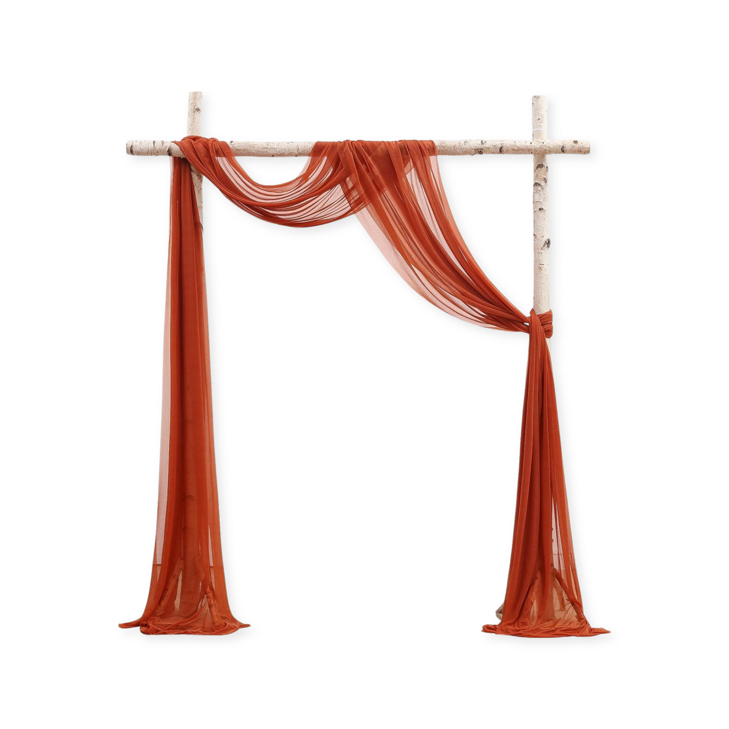 Chiffon Wedding Arbor Drape Rental