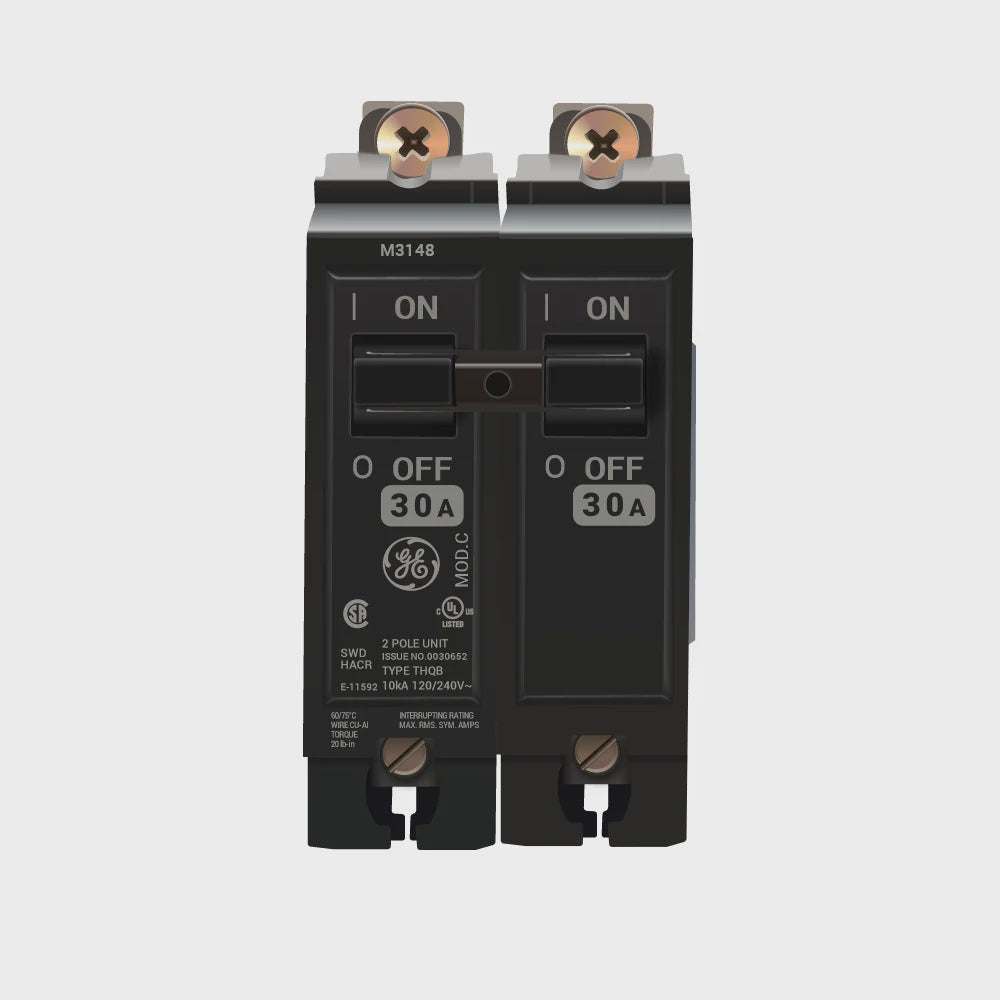 GE THQB2130 2P 30A Bolt On