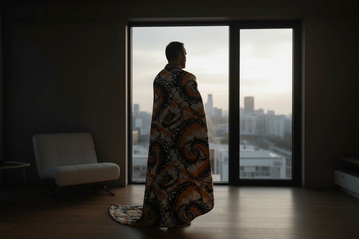 Throw Blanket – Sandstorm All-Over Print | Premium Plush Velvet & Polar Fleece, 4 Sizes