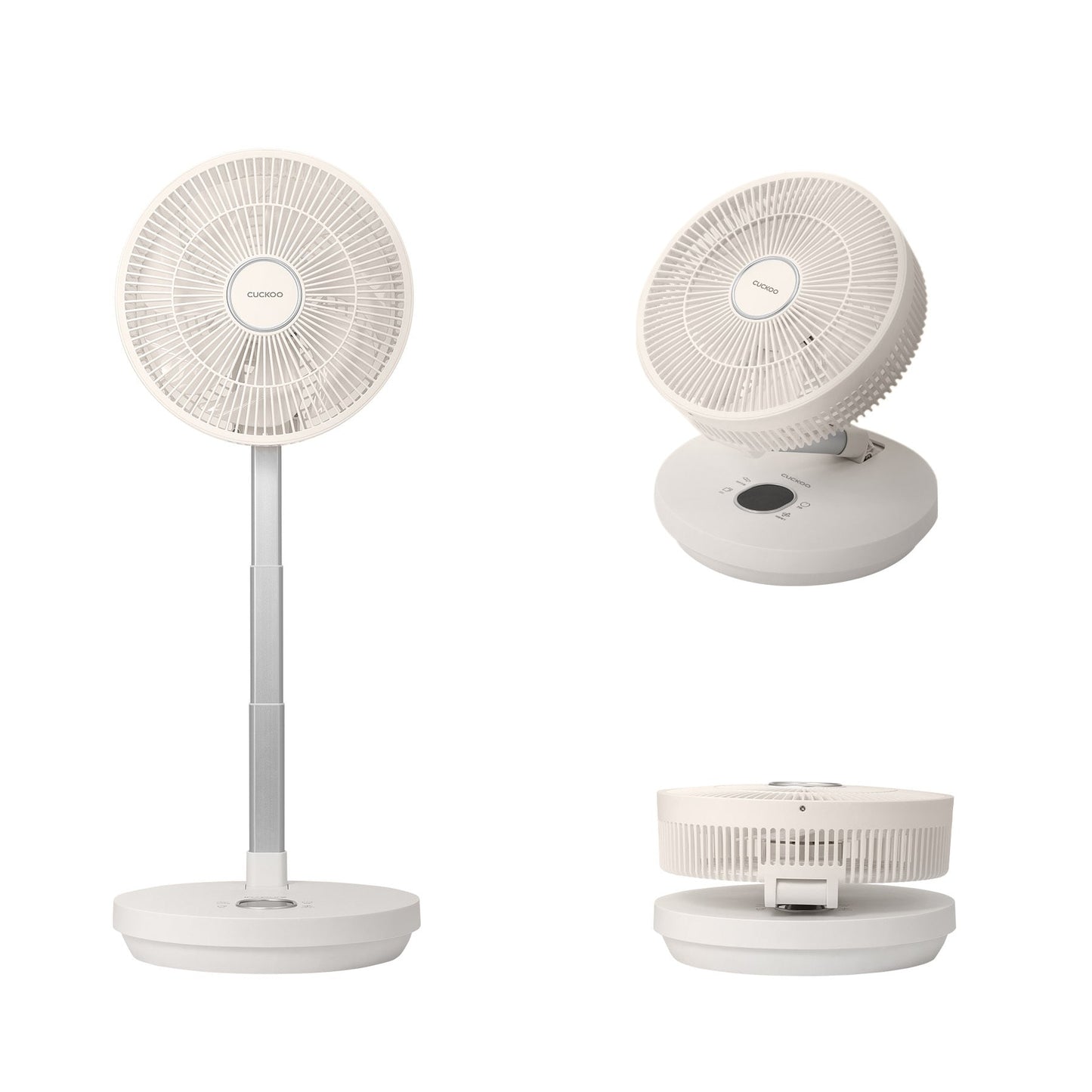 Cordless Foldable Air Circulator (CF-ECL1010WH), Portable Fan