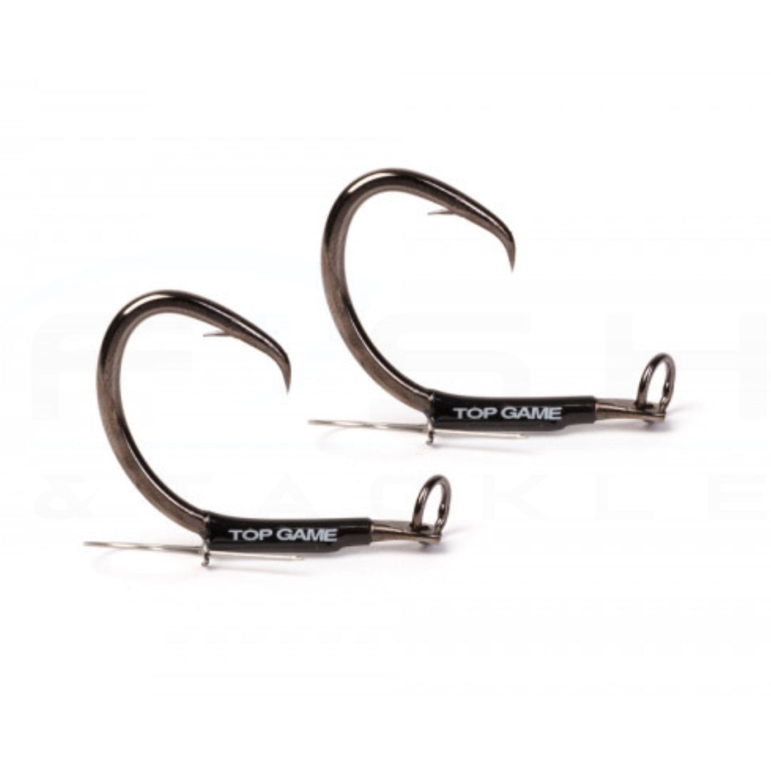 Top Game - Ringed Charlie Brown HD Live Bait Circle Hooks