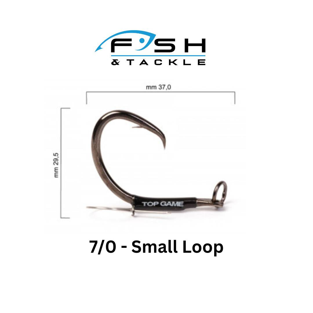 Top Game - Ringed Charlie Brown HD Live Bait Circle Hooks