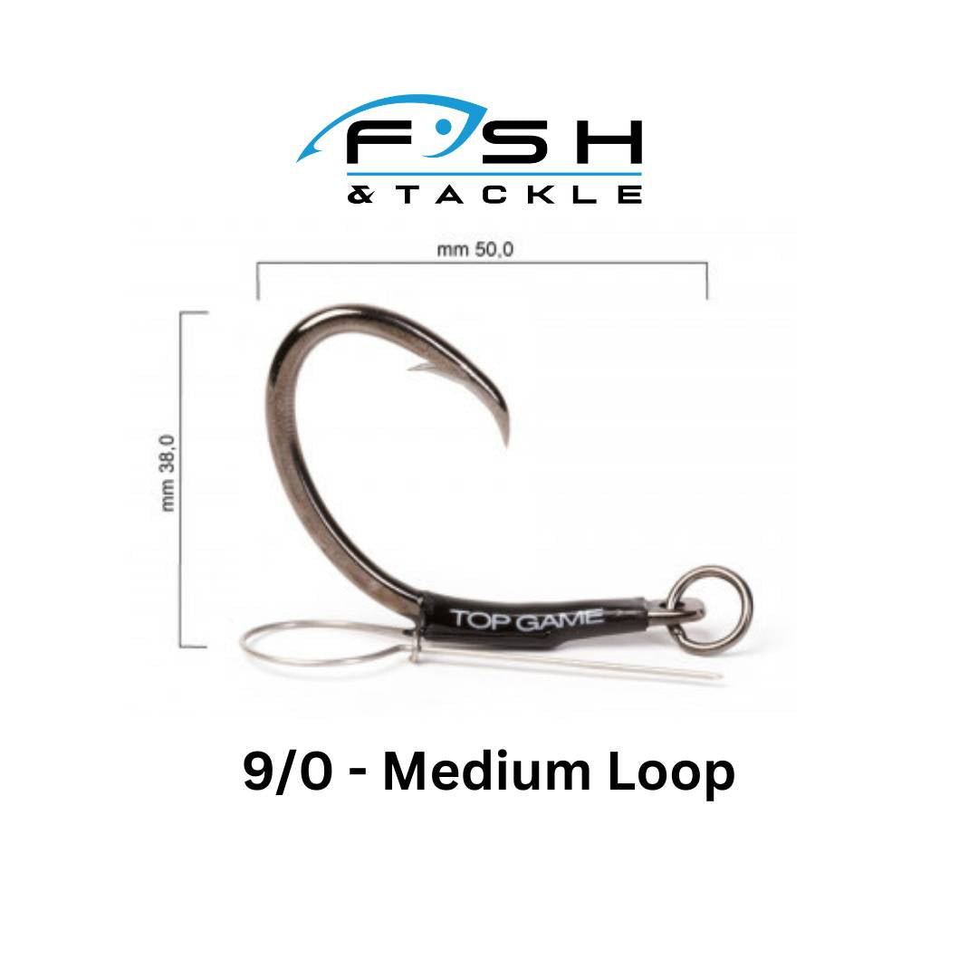 Top Game - Ringed Charlie Brown HD Live Bait Circle Hooks