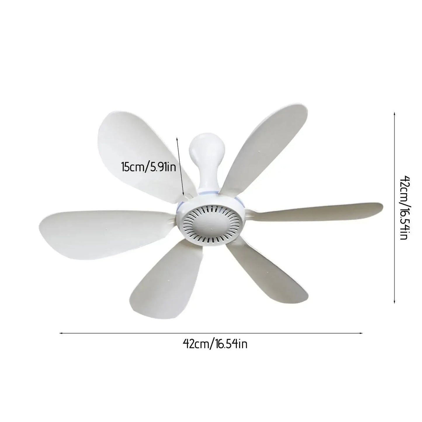 USB Ceiling Fan With Remote Control